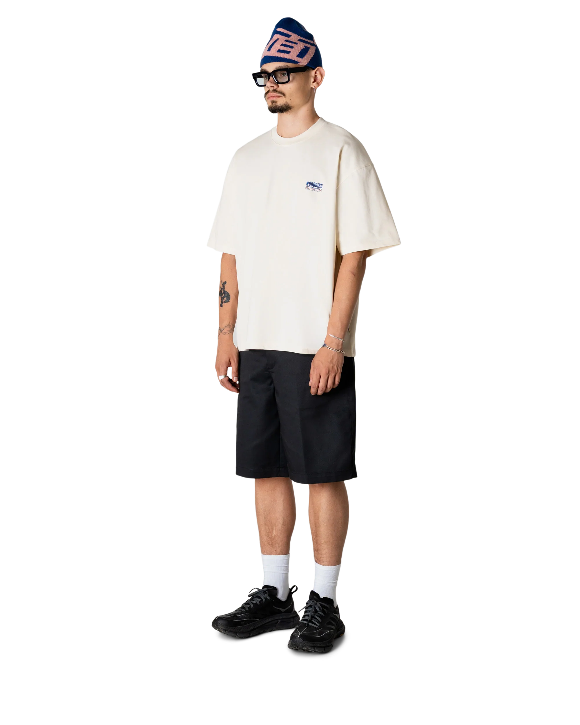 T-SHIRT BOXY FIT NOODLES IN COTONE OFF WHITE
