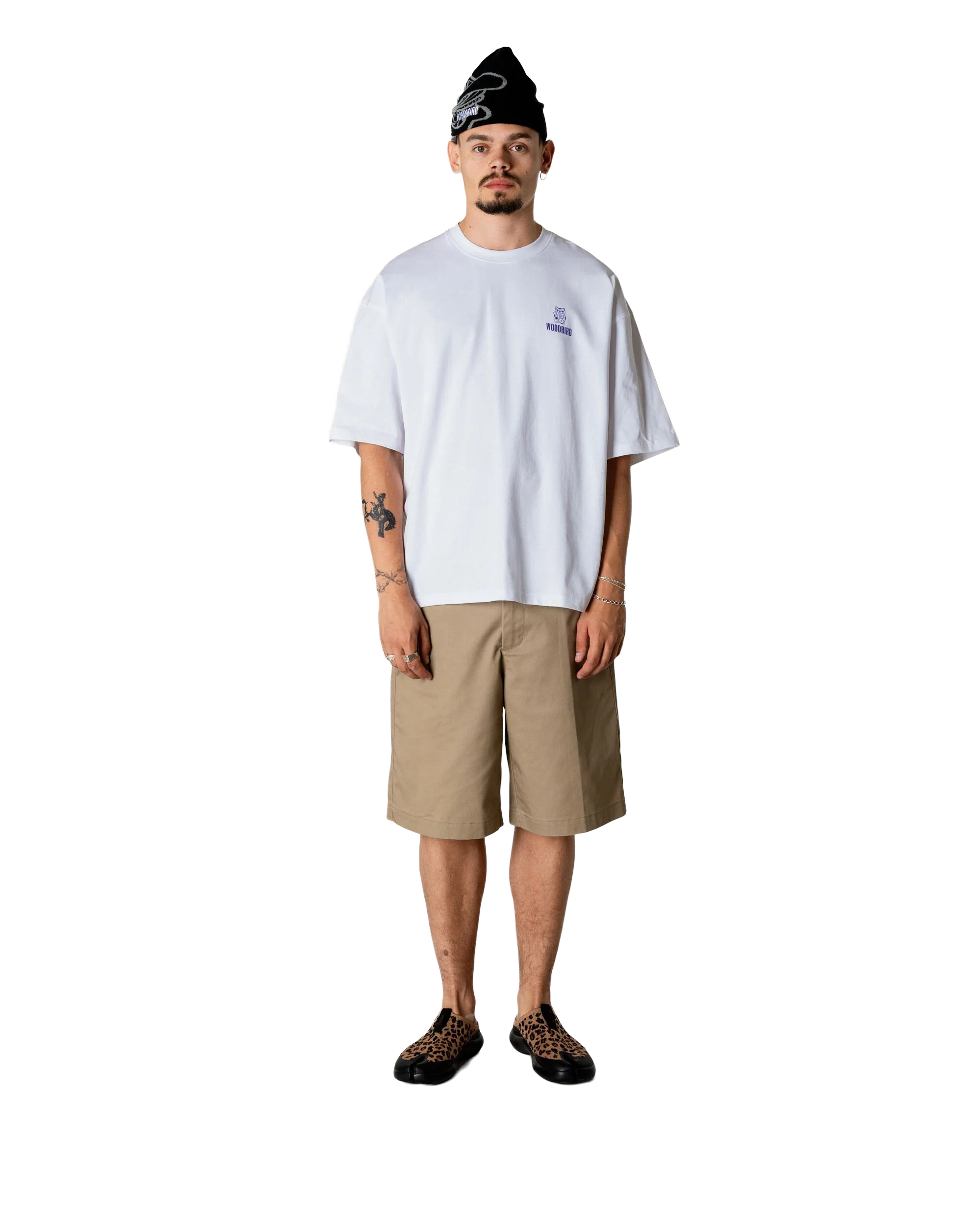 T-SHIRT BOXY FIT IN COTONE BIANCO