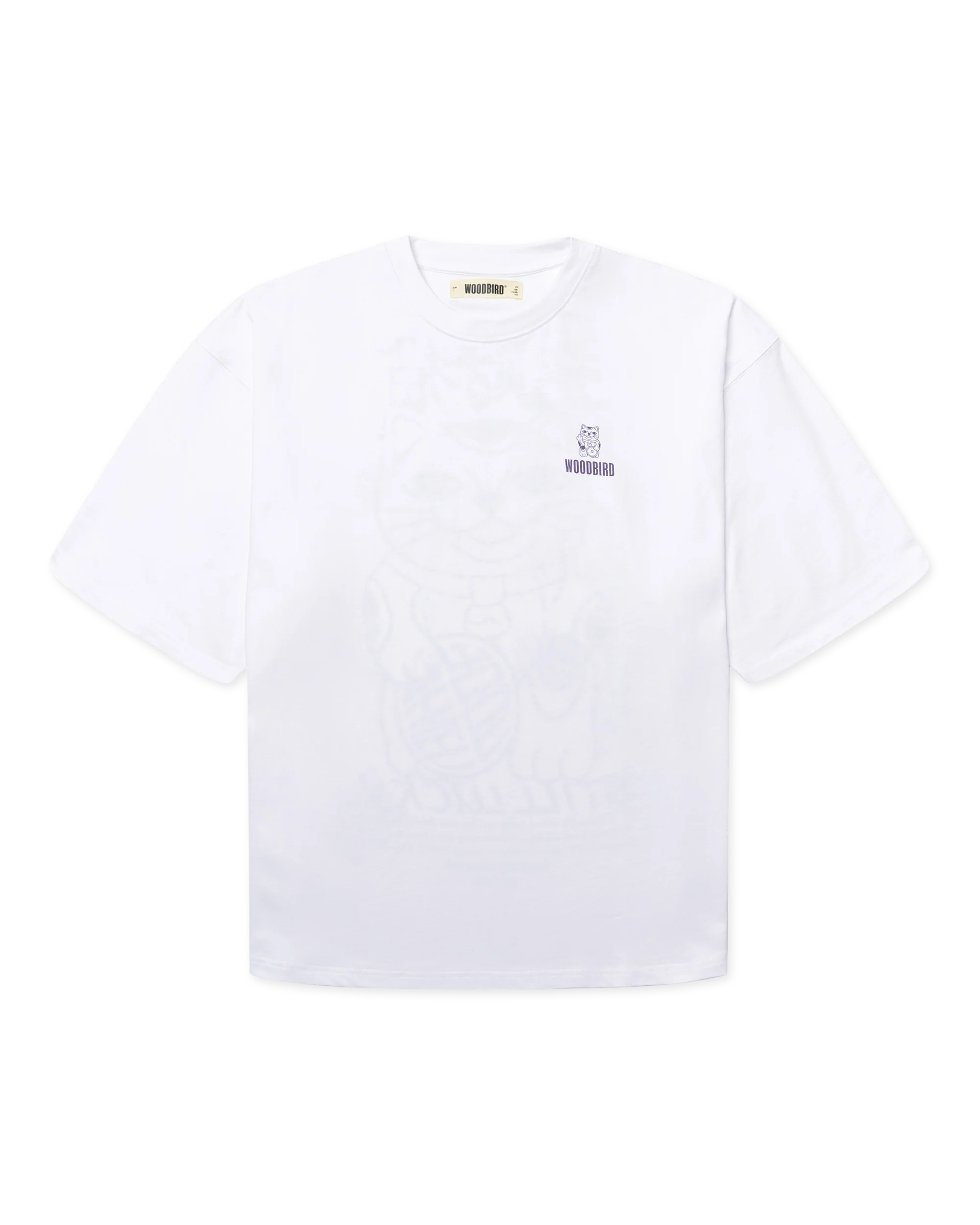T-SHIRT BOXY FIT IN COTONE BIANCO