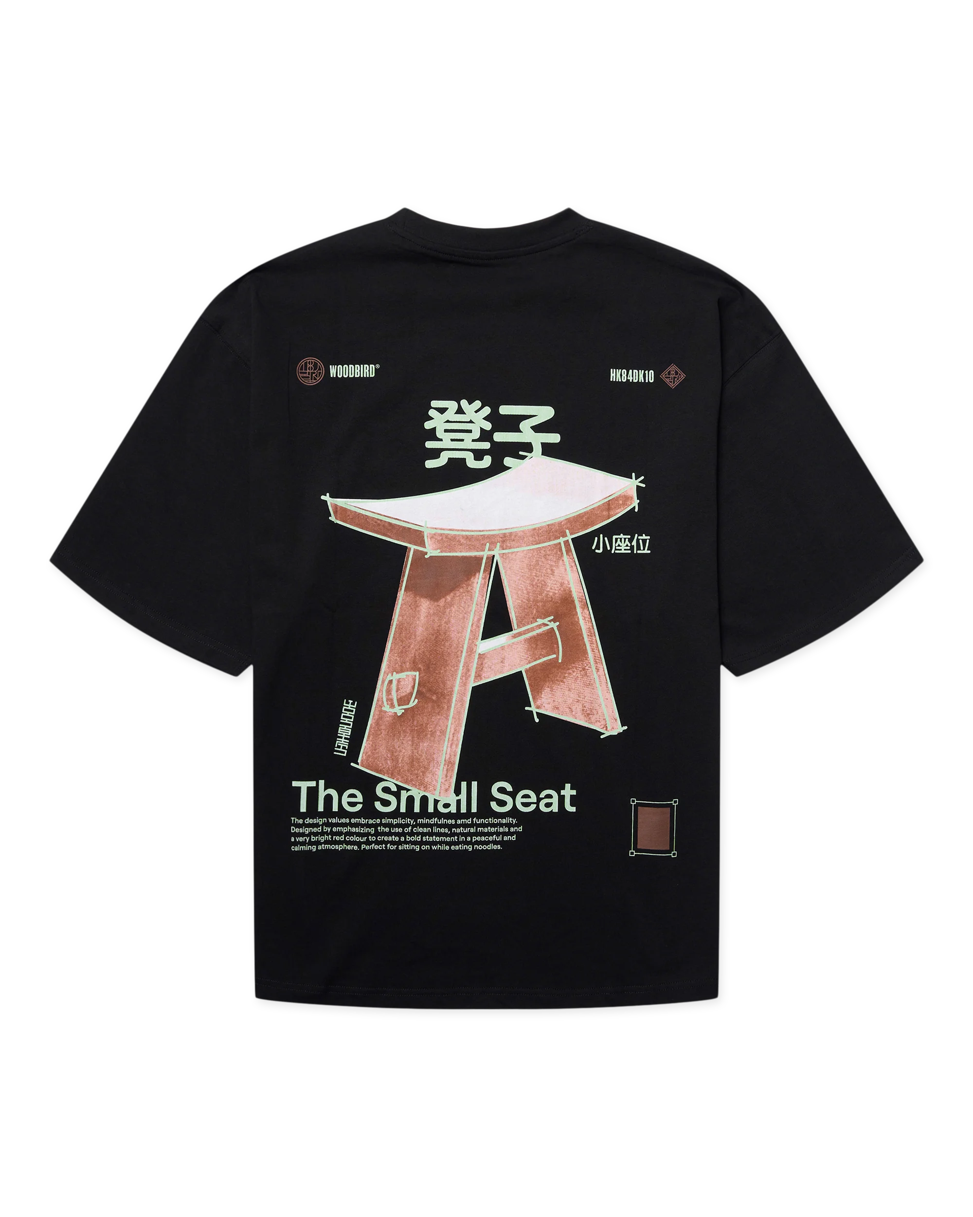 T-SHIRT BOXY FIT IN COTONE NERO
