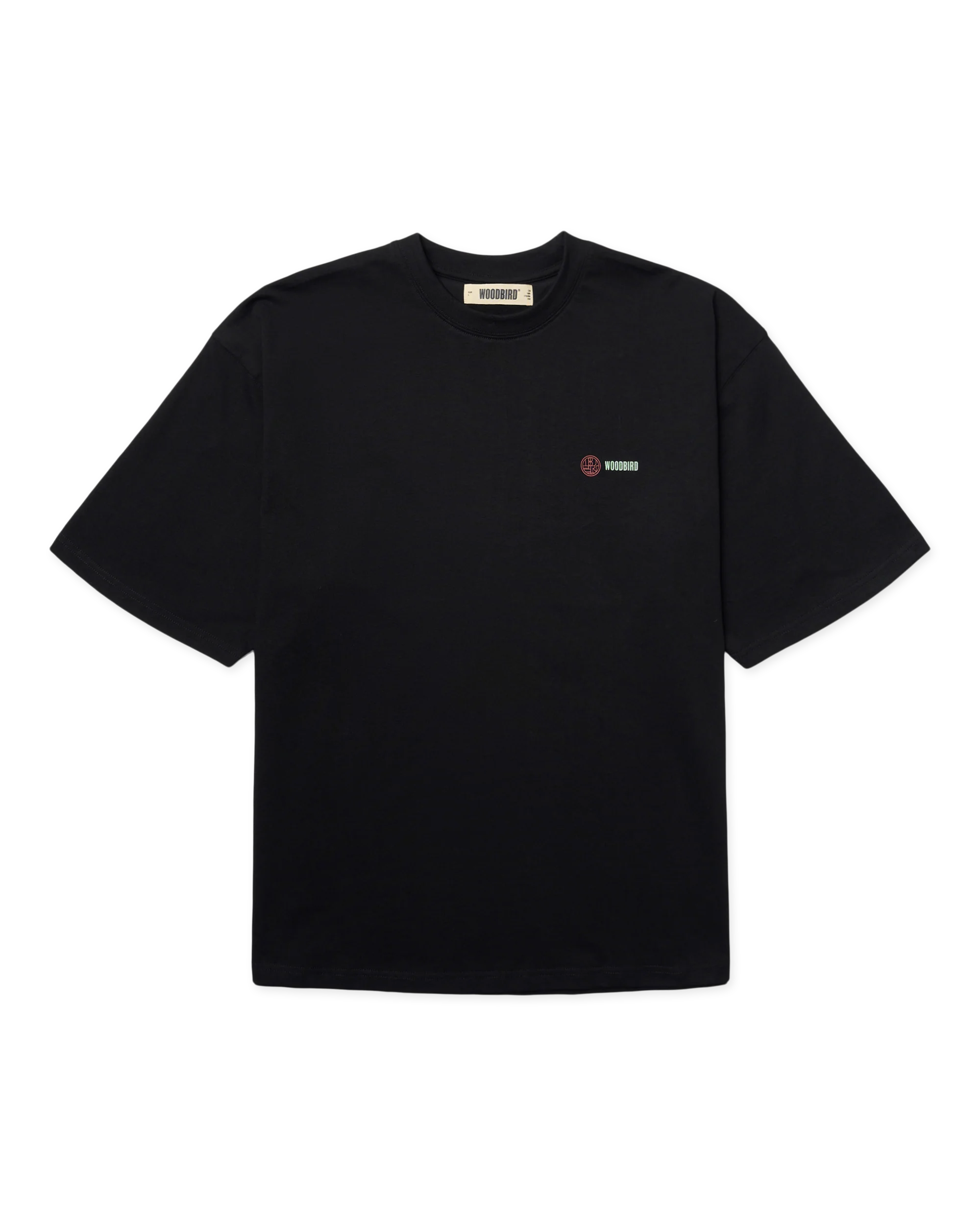 T-SHIRT BOXY FIT IN COTONE NERO