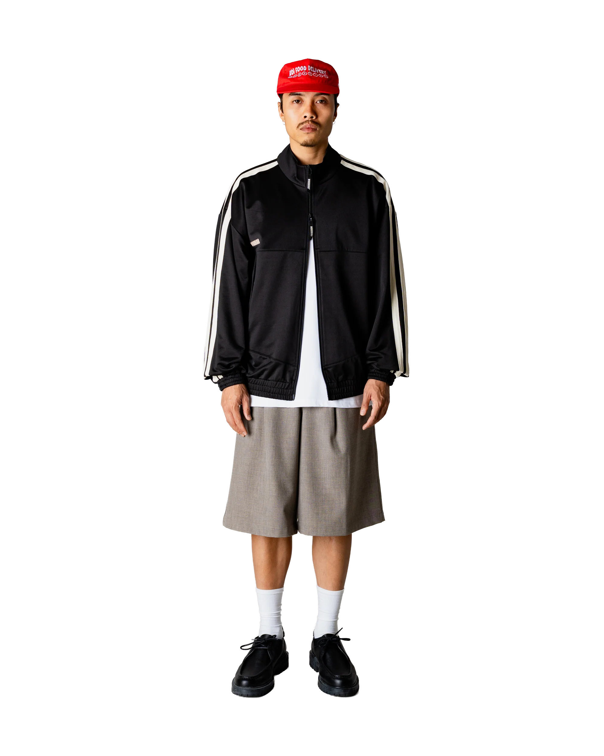 GIACCA TRACK LOOSE FIT NERA