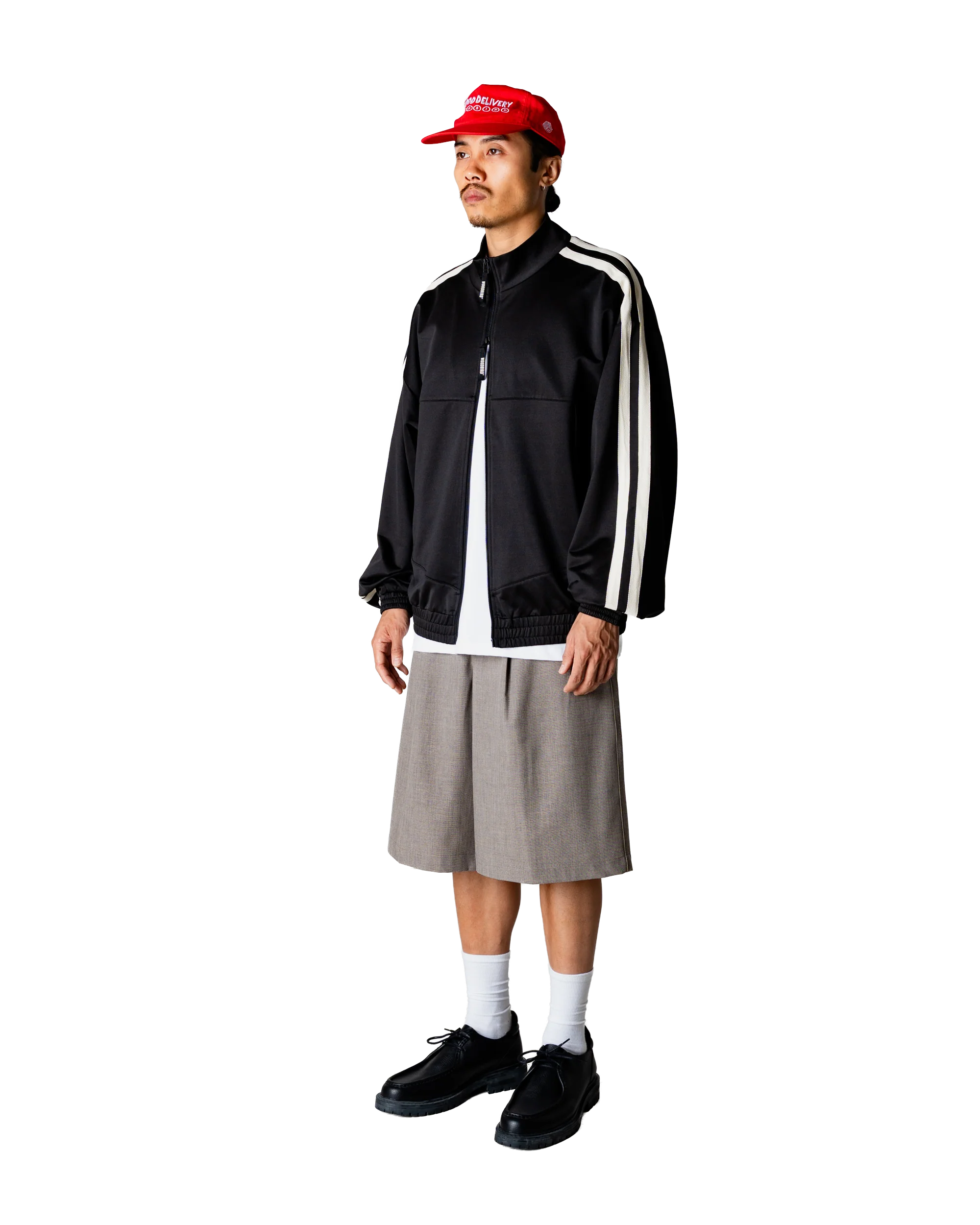 GIACCA TRACK LOOSE FIT NERA