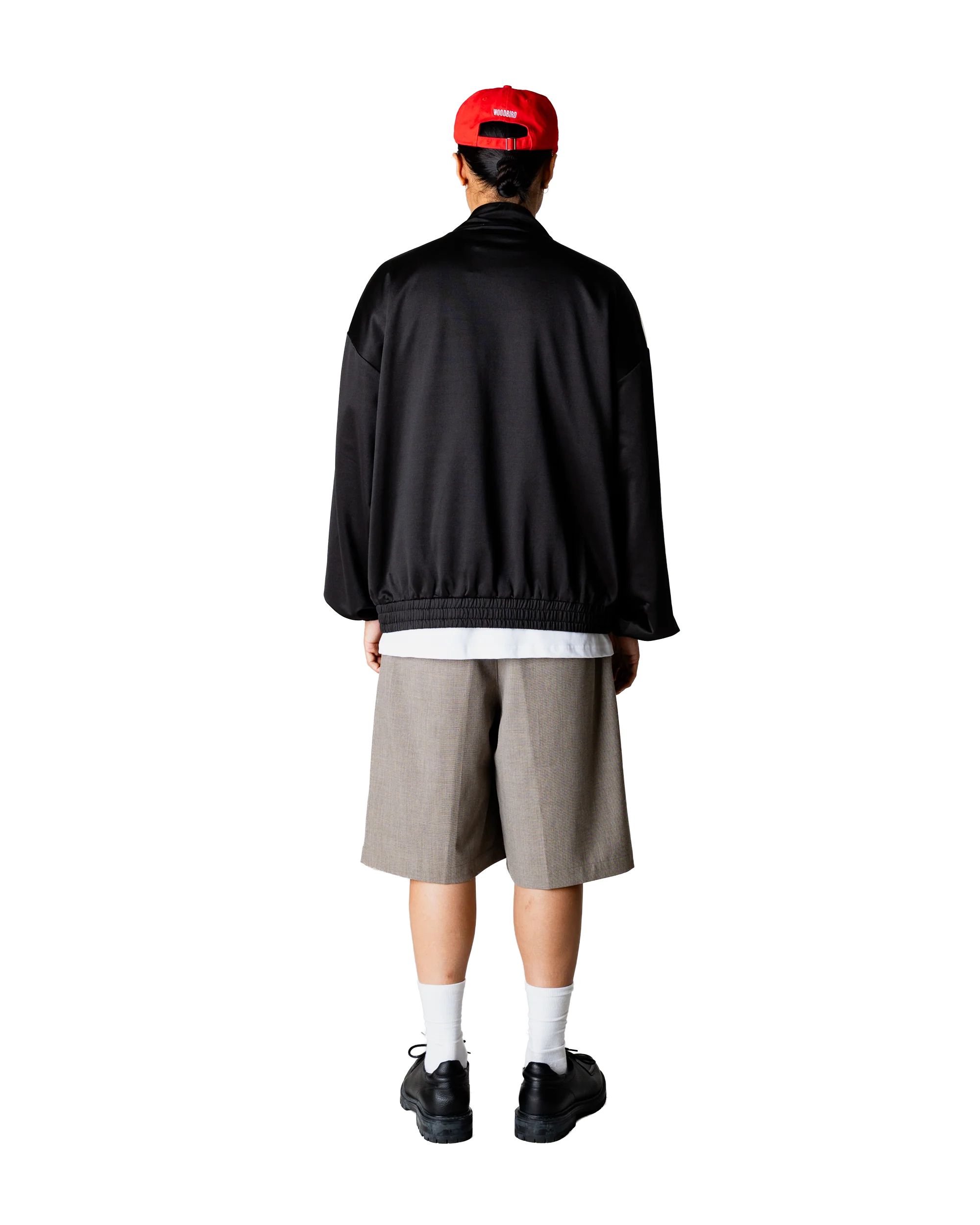 GIACCA TRACK LOOSE FIT NERA