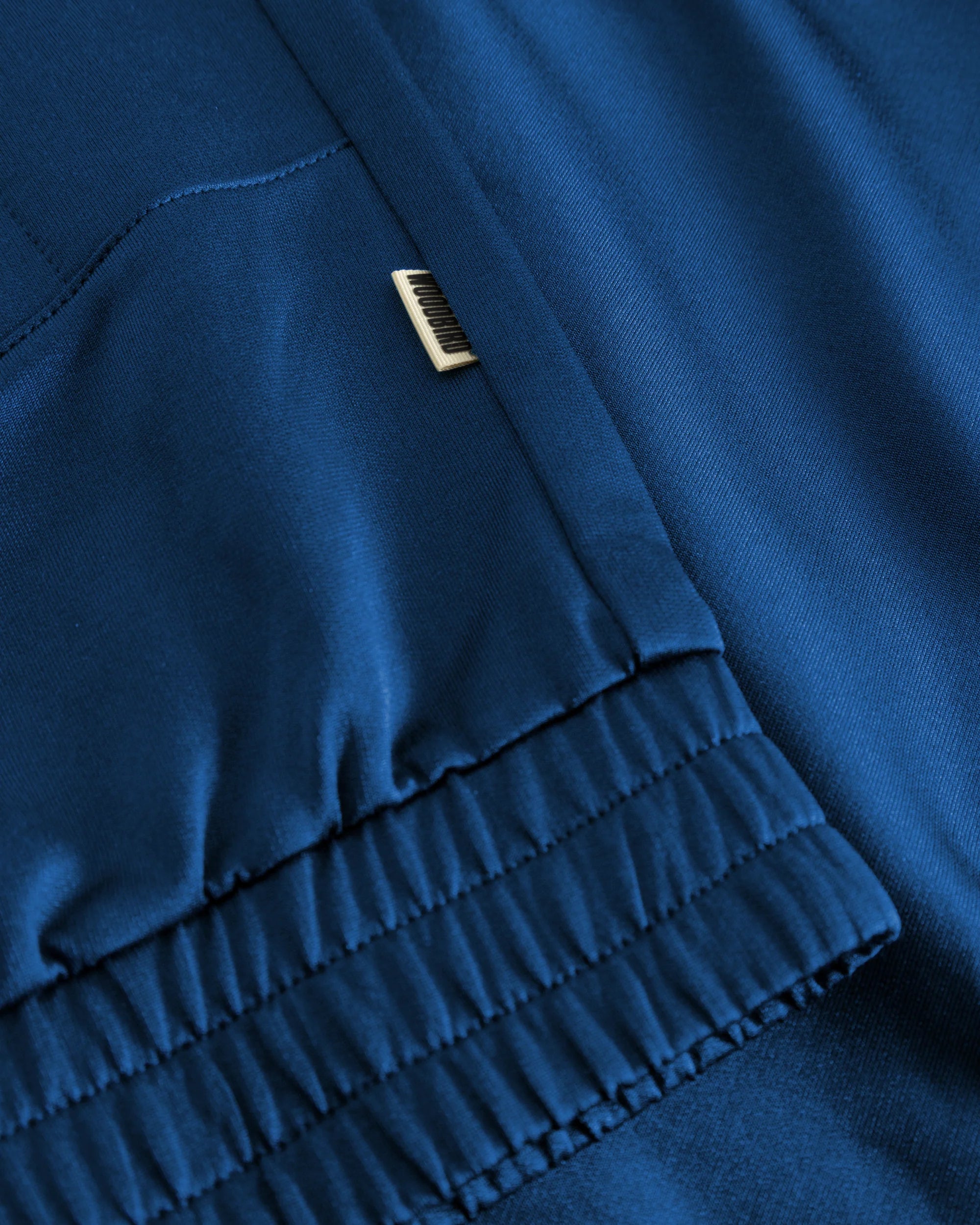 GIACCA TRACK LOOSE FIT BLU COBALTO