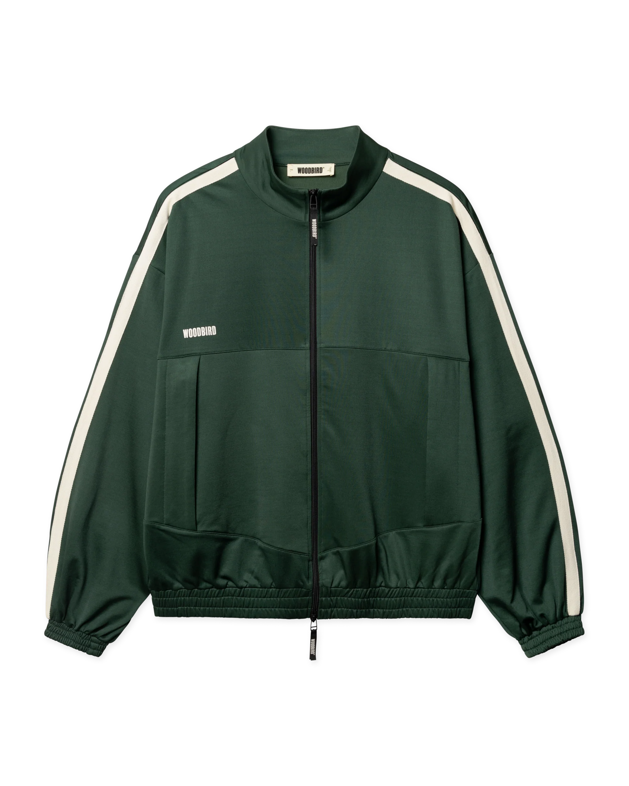 GIACCA TRACK LOOSE FIT VERDE PINO