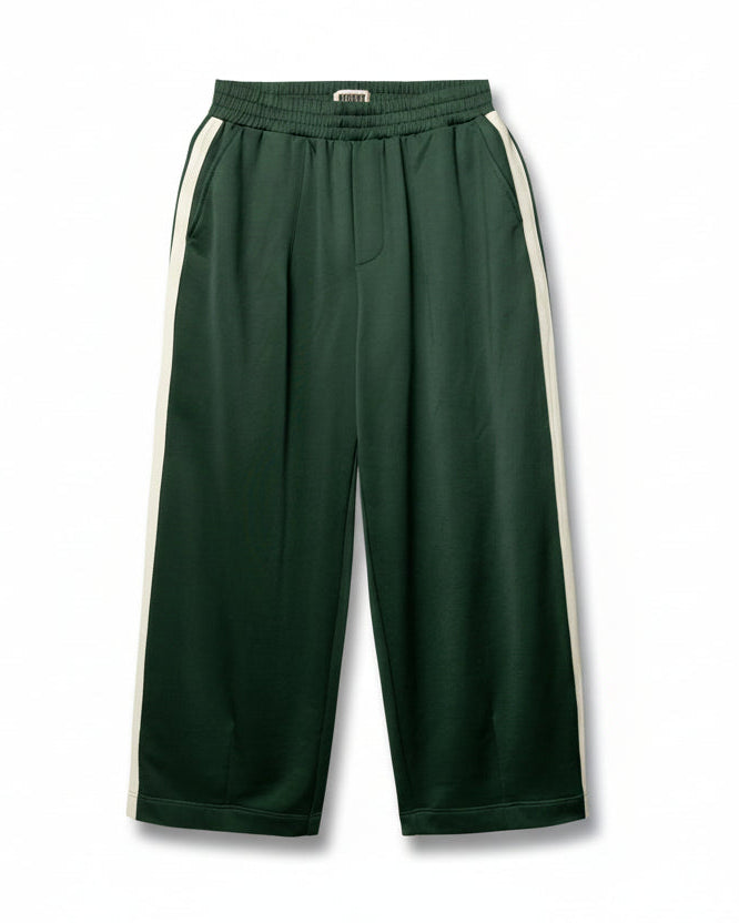 PANTALONI DA TUTA RELAXED FIT VERDE PINO