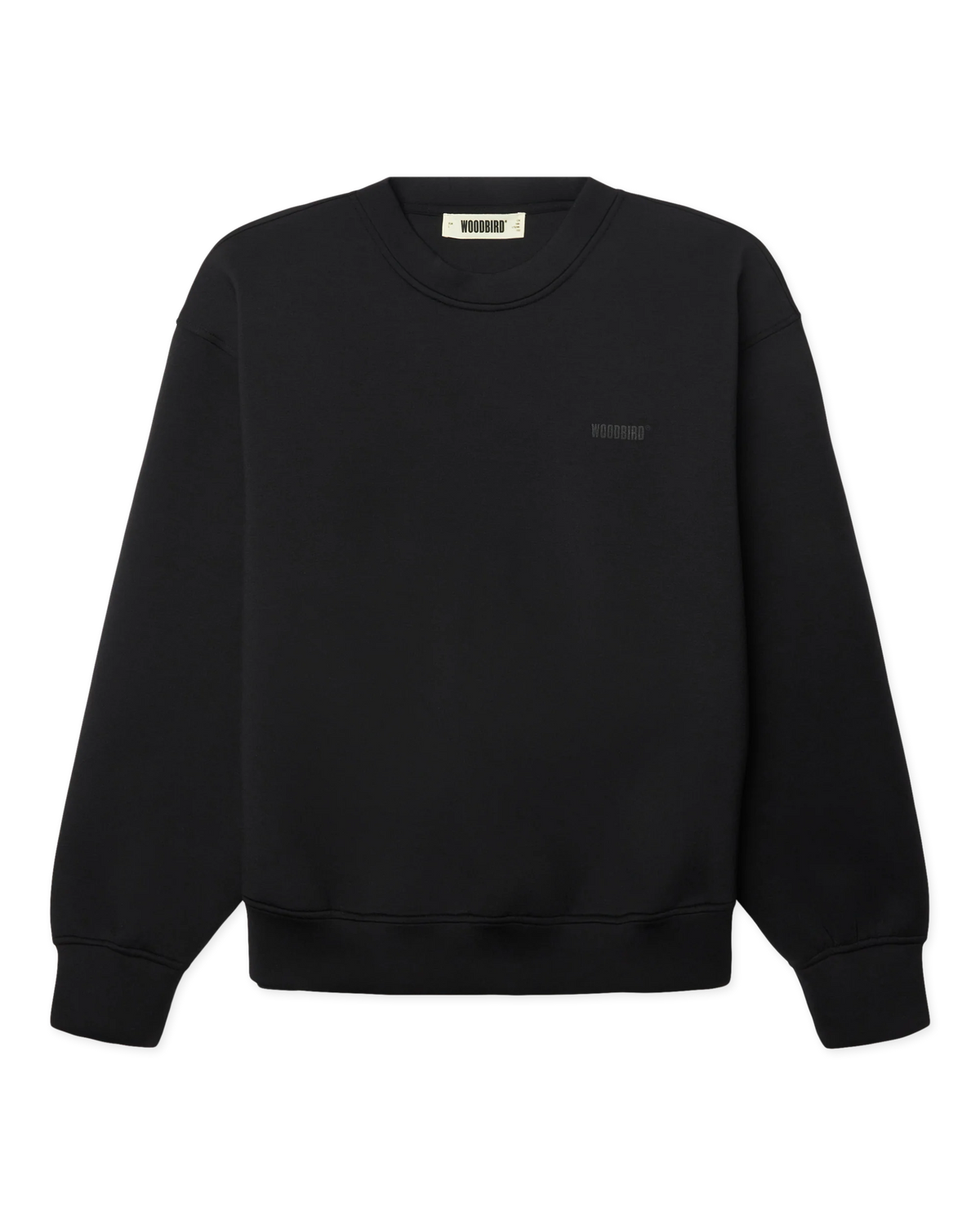 FELPA GIROCOLLO CASUAL FIT NERA