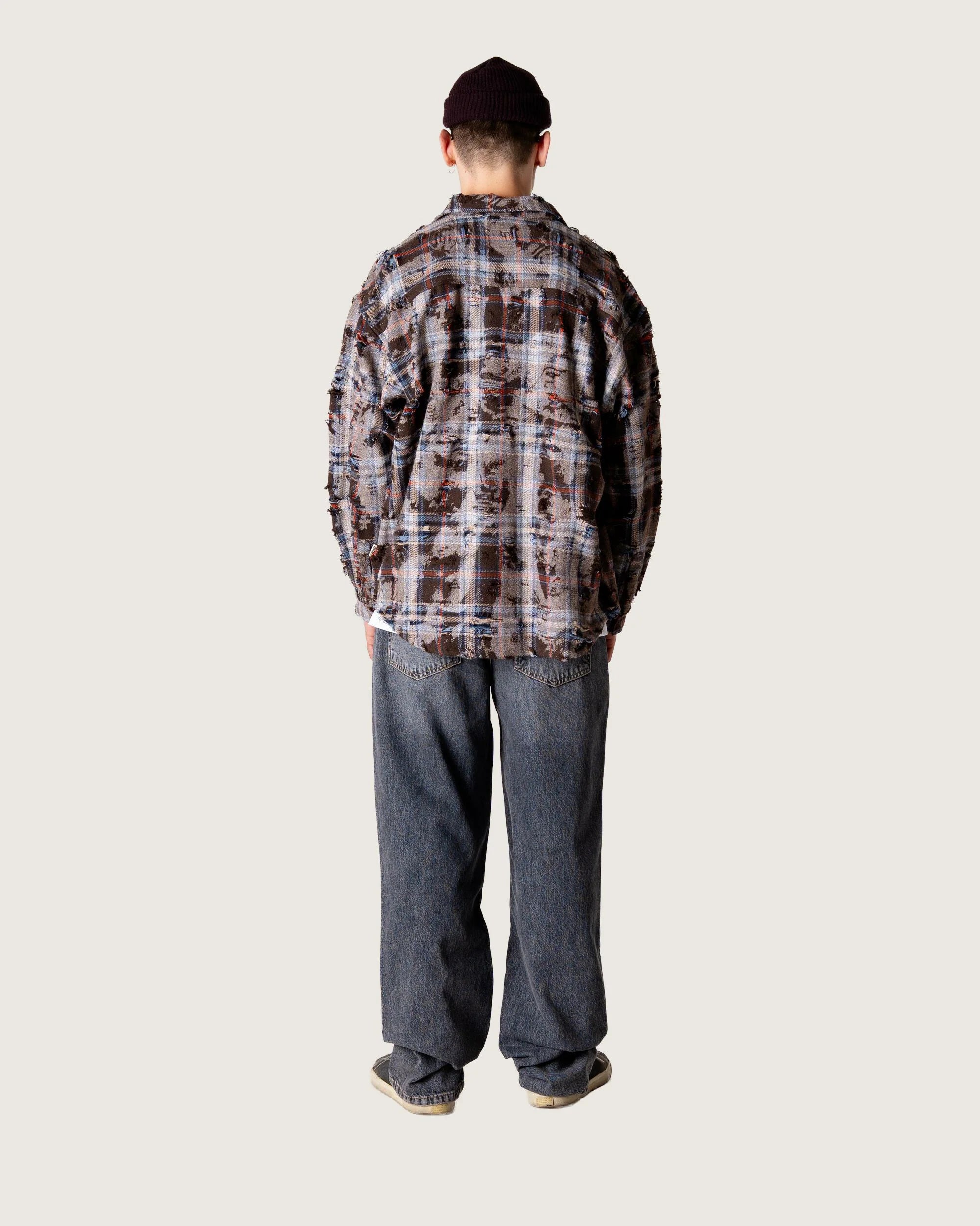 WOODBIRD - WBJONG RIPPED SHIRT