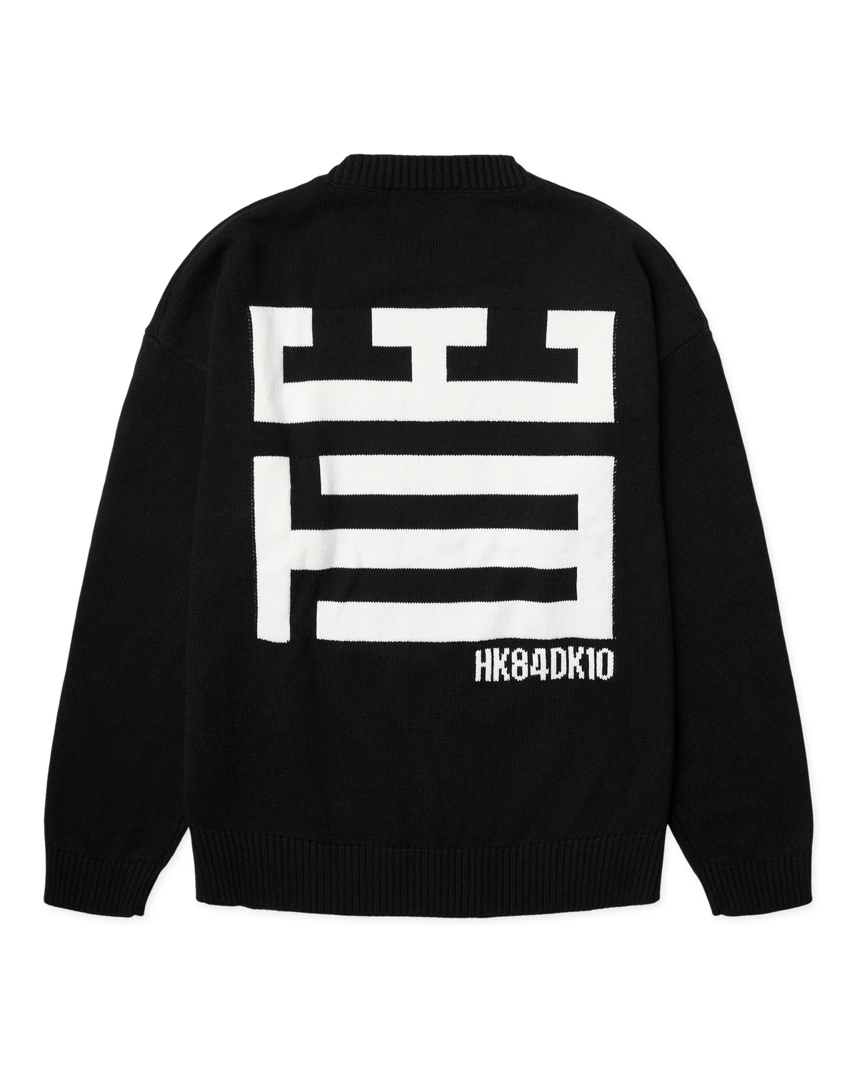 MAGLIONE GIROCOLLO LOOSE FIT NERO