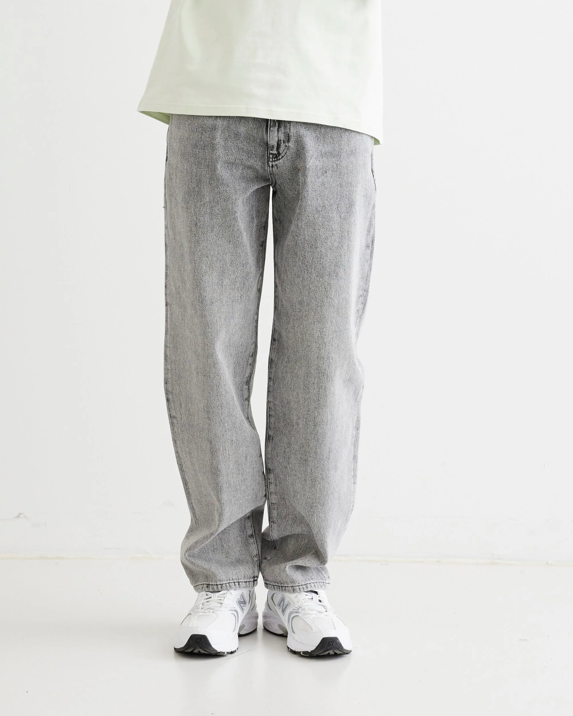 WOODBIRD - LEROY ASH GREY JEANS