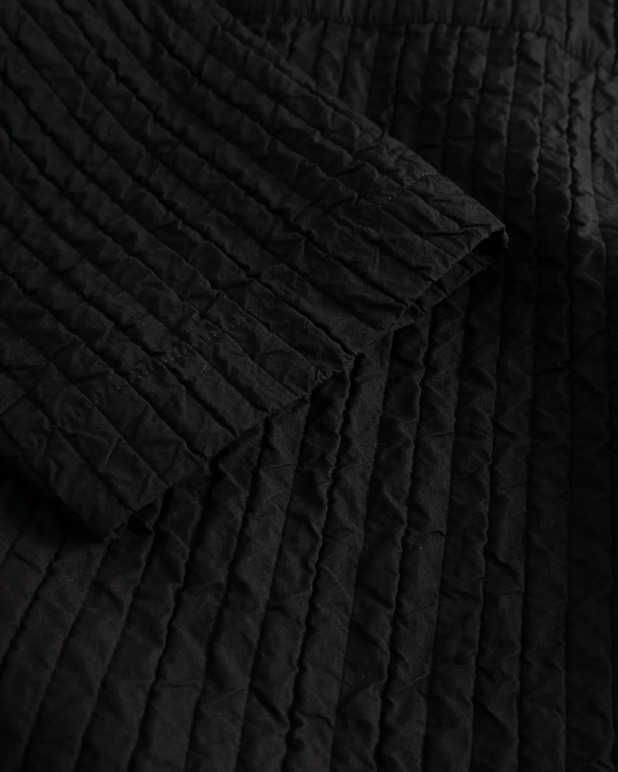 GIACCA OVERSIZE TRAPUNTATA NERA