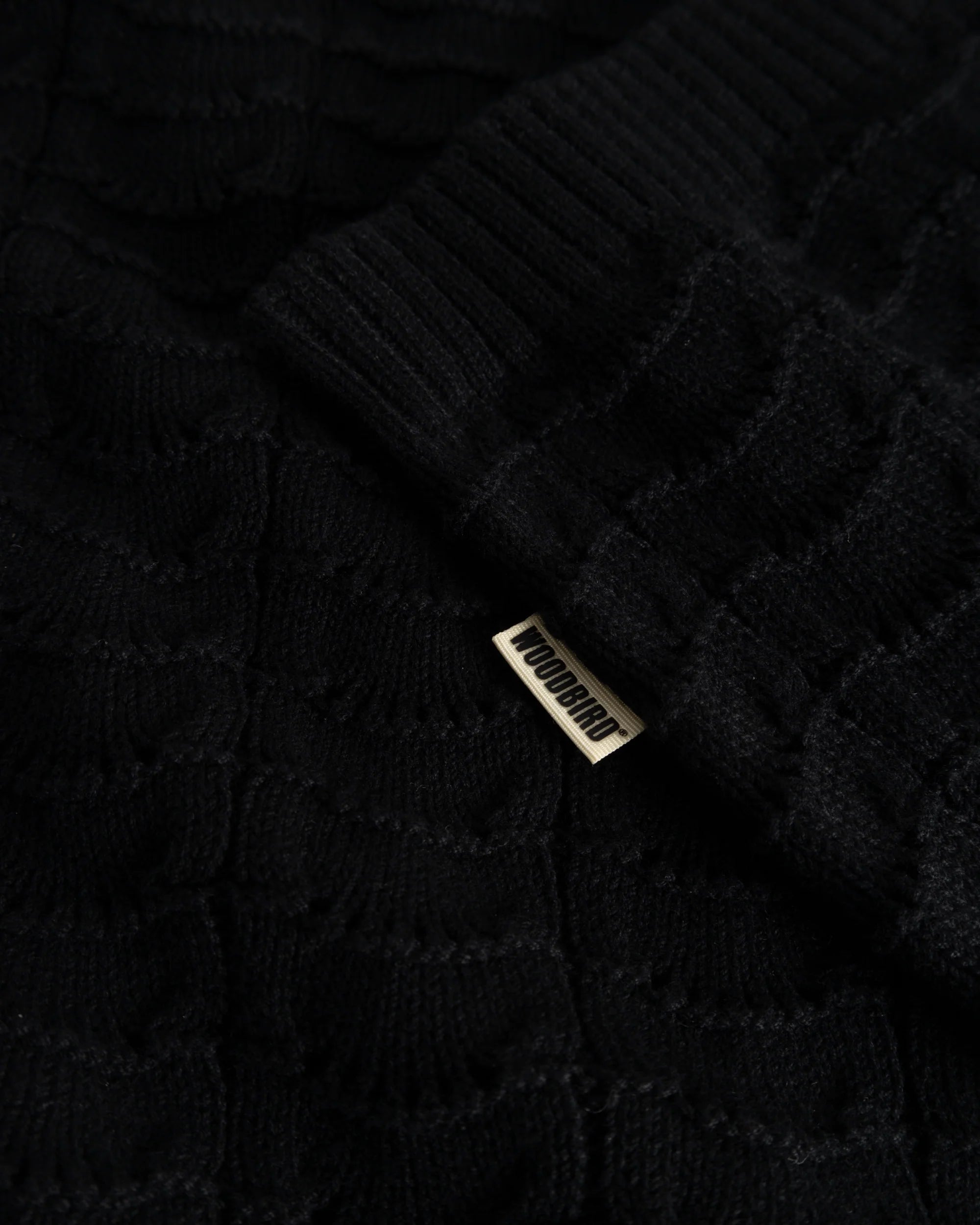 POLO LOOSE FIT IN MAGLIA NERO