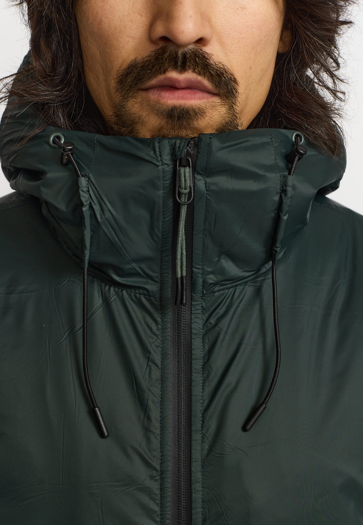 GIACCA INVERNALE LEGGERA VERDE SCURO