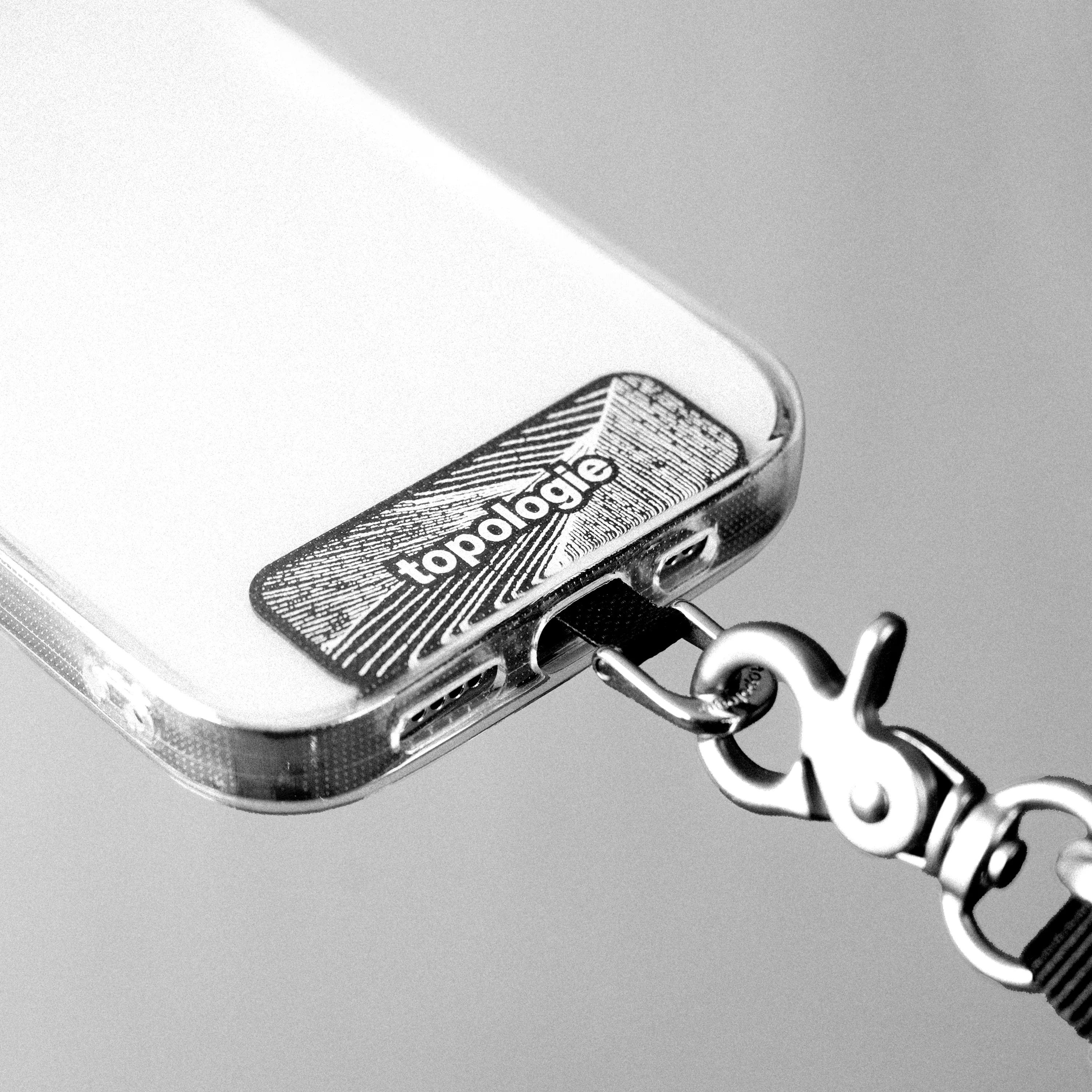 TOPOLOGIE - PHONE STRAP ADAPTER BLACK