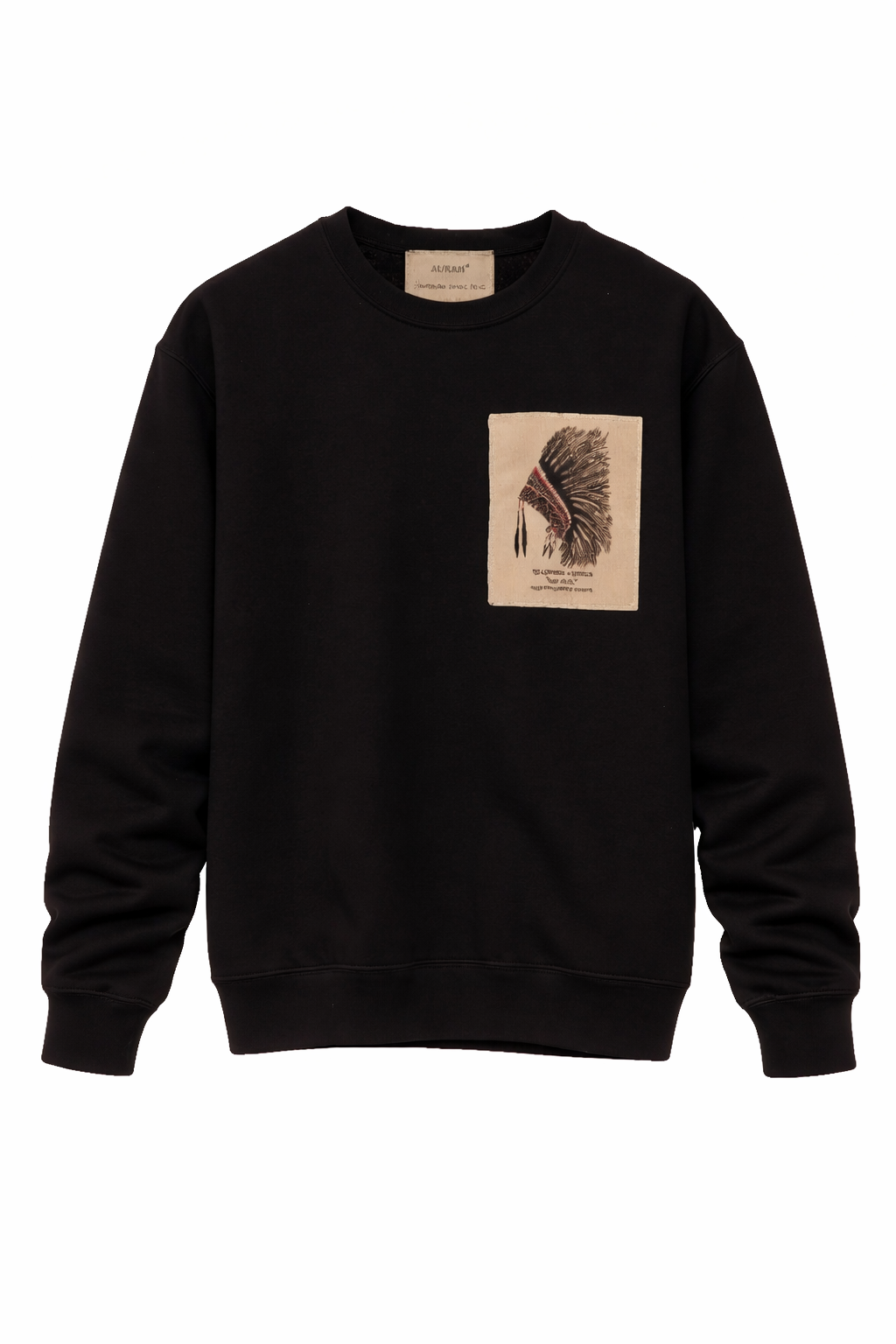 FELPA GIROCOLLO DARK NIGHT NERA