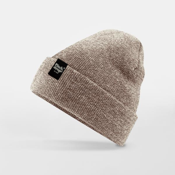 BERRETTO PITCH DROP MARRONE MELANGE