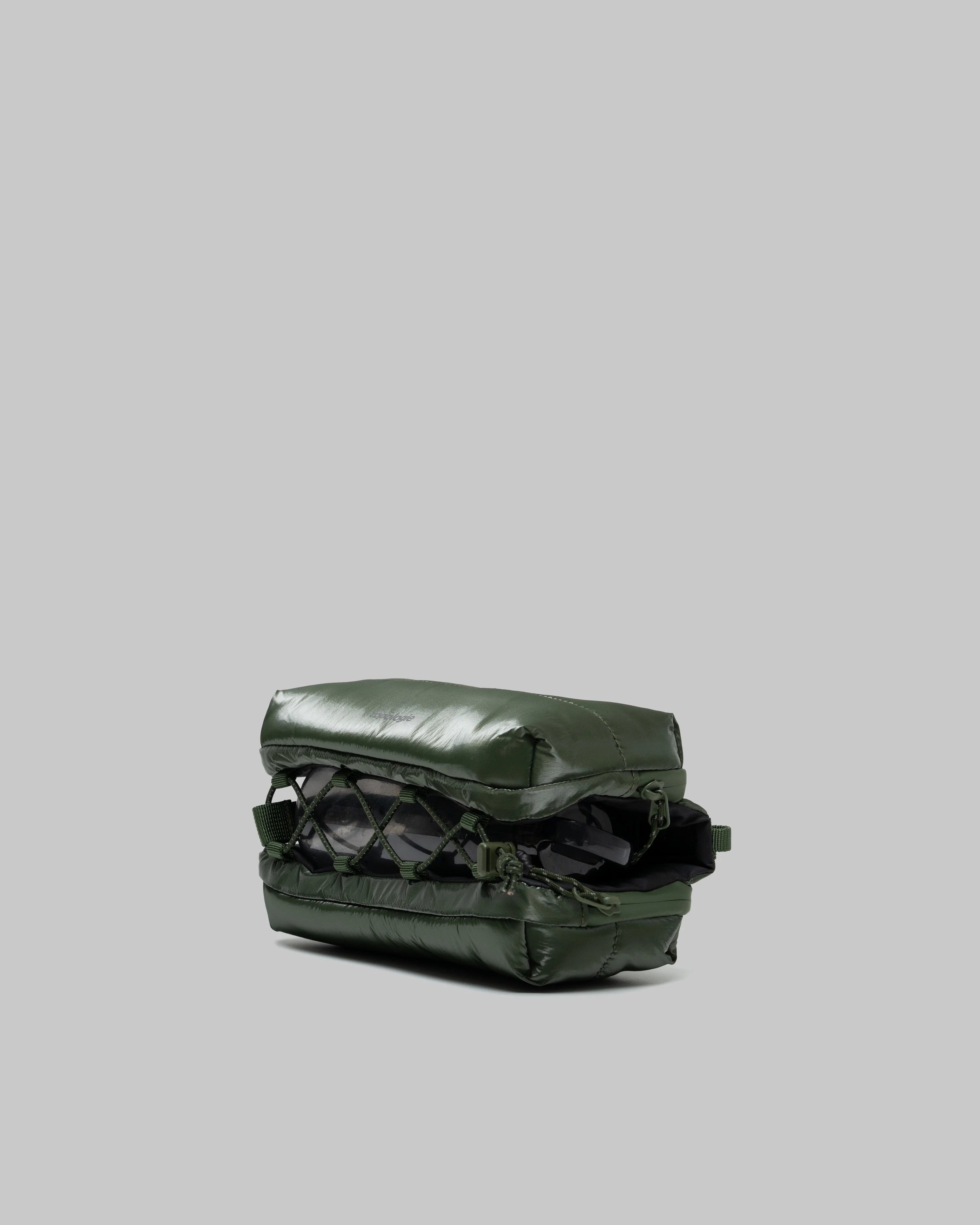 TOPOLOGIE - BOTTLE SACOCHE MEDIUM DEEP FOREST METALLIC HIGH LUSTRE