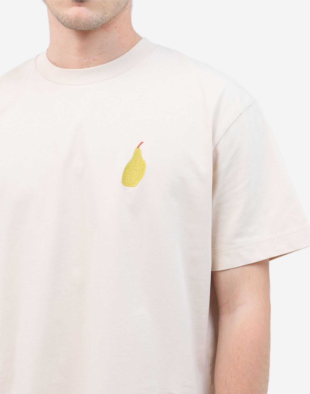 T-SHIRT MESHBAG IN COTONE CREMA