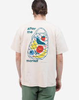 T-SHIRT MESHBAG IN COTONE CREMA