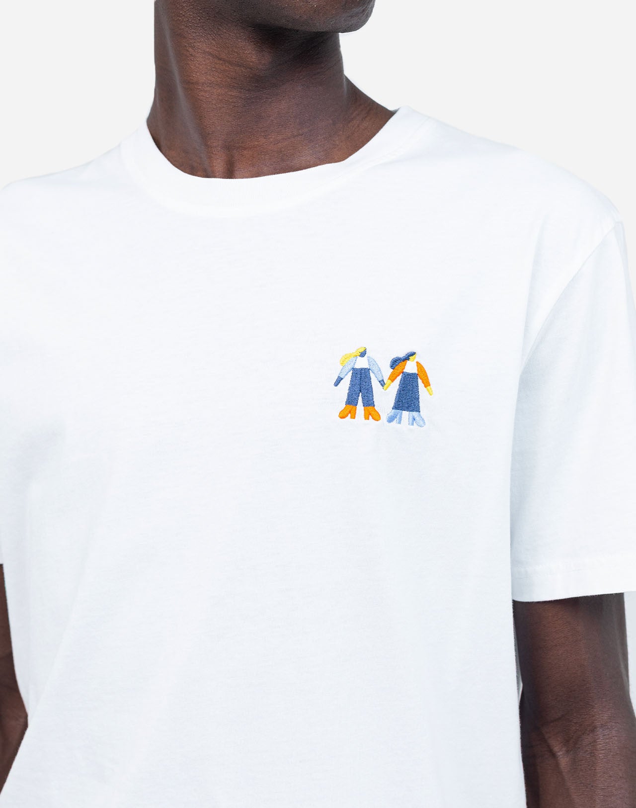 T-SHIRT LIFE IN COTONE ECRU