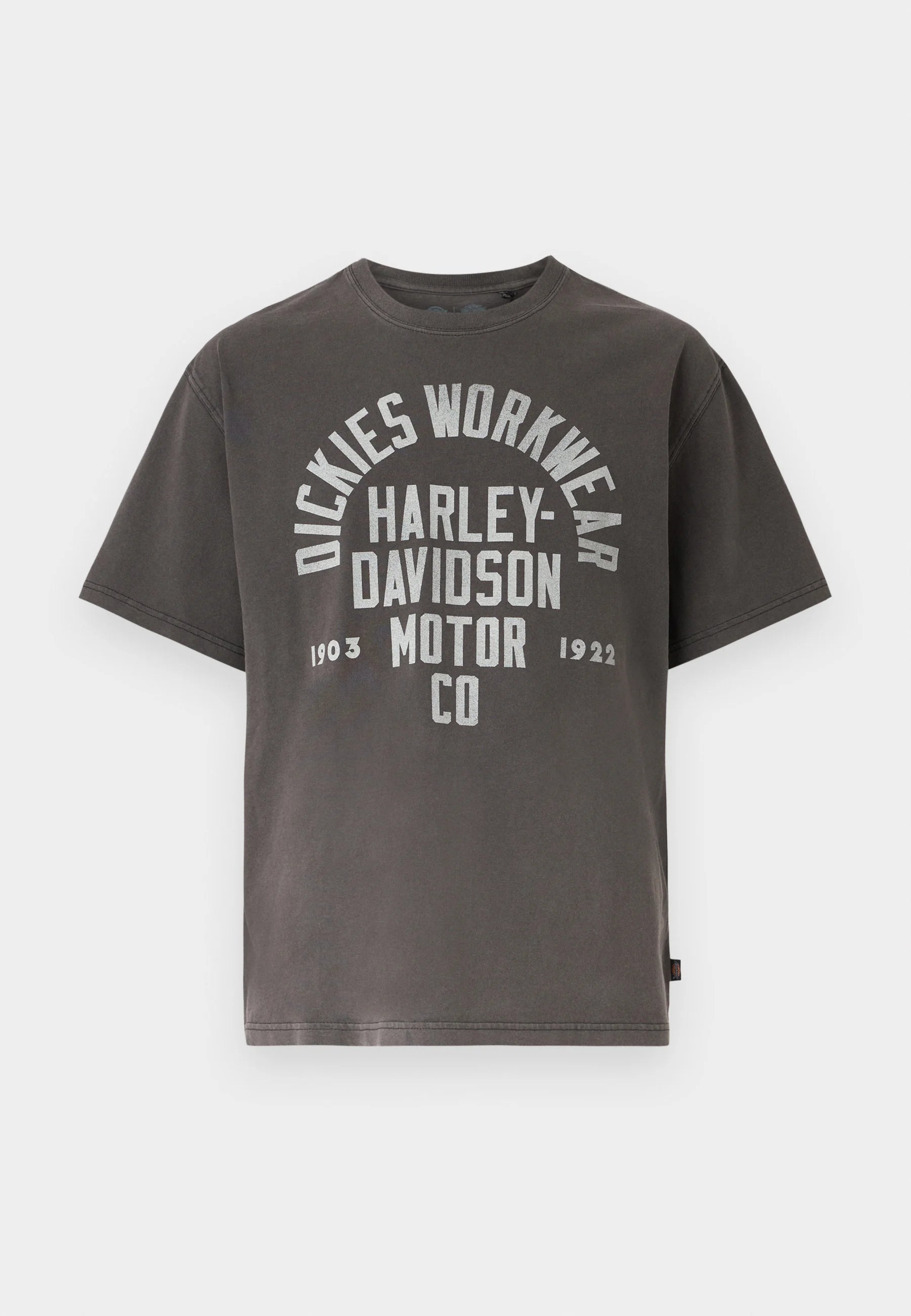 T-SHIRT DICKIES X HARLEY DAVIDSON IN COTONE NERO