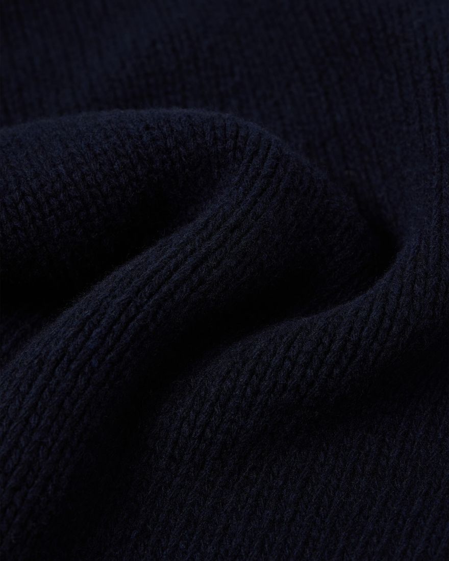 MAGLIONE PREMIUM NAVY IN LANA
