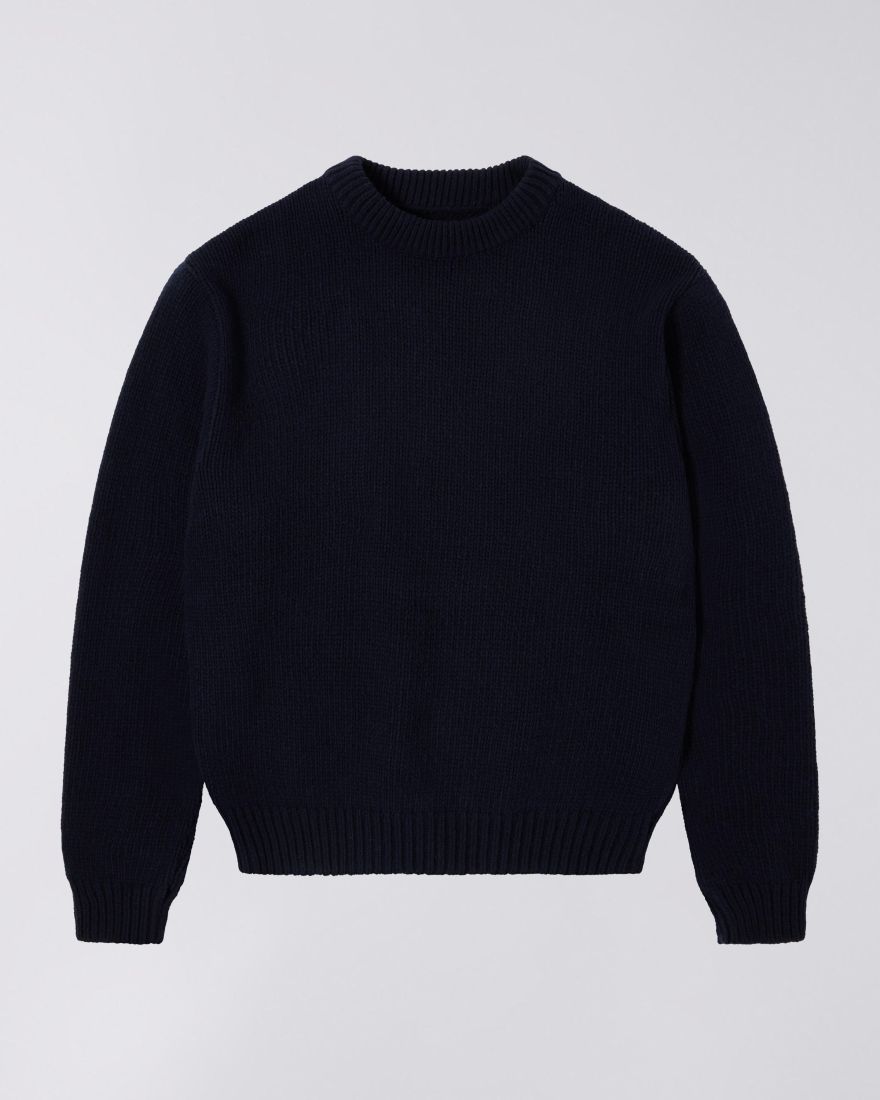 MAGLIONE PREMIUM NAVY IN LANA