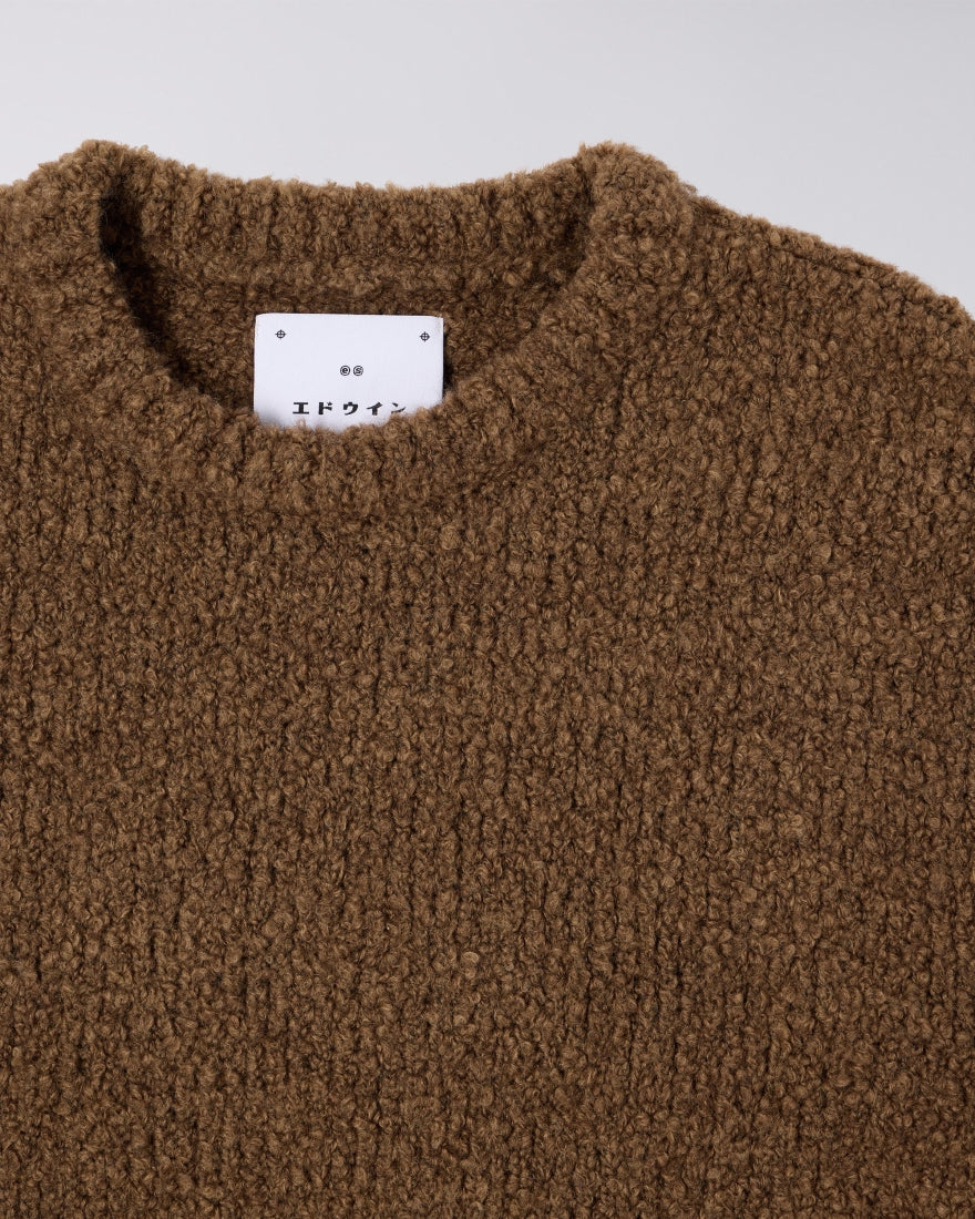 EDWIN - DUN TEXTURED SWEATER