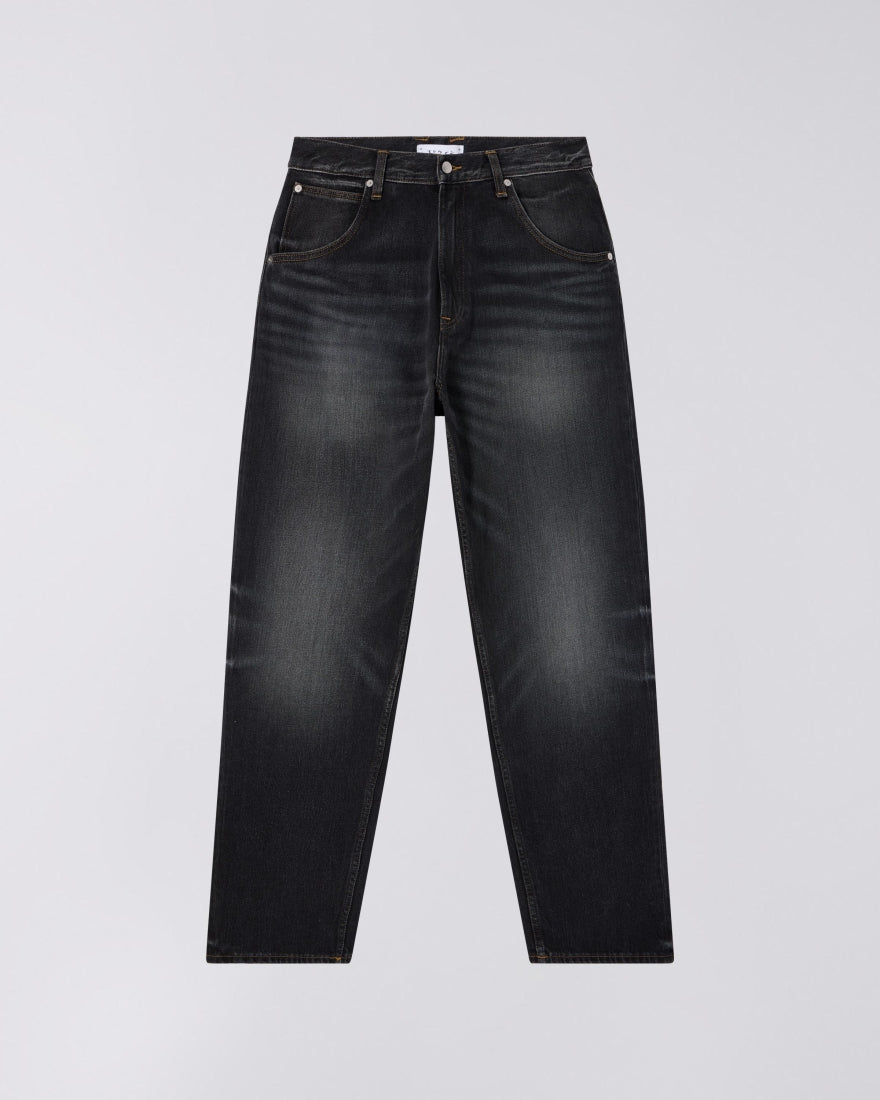 DENIM FIT MORBIDO IN COTONE NERO