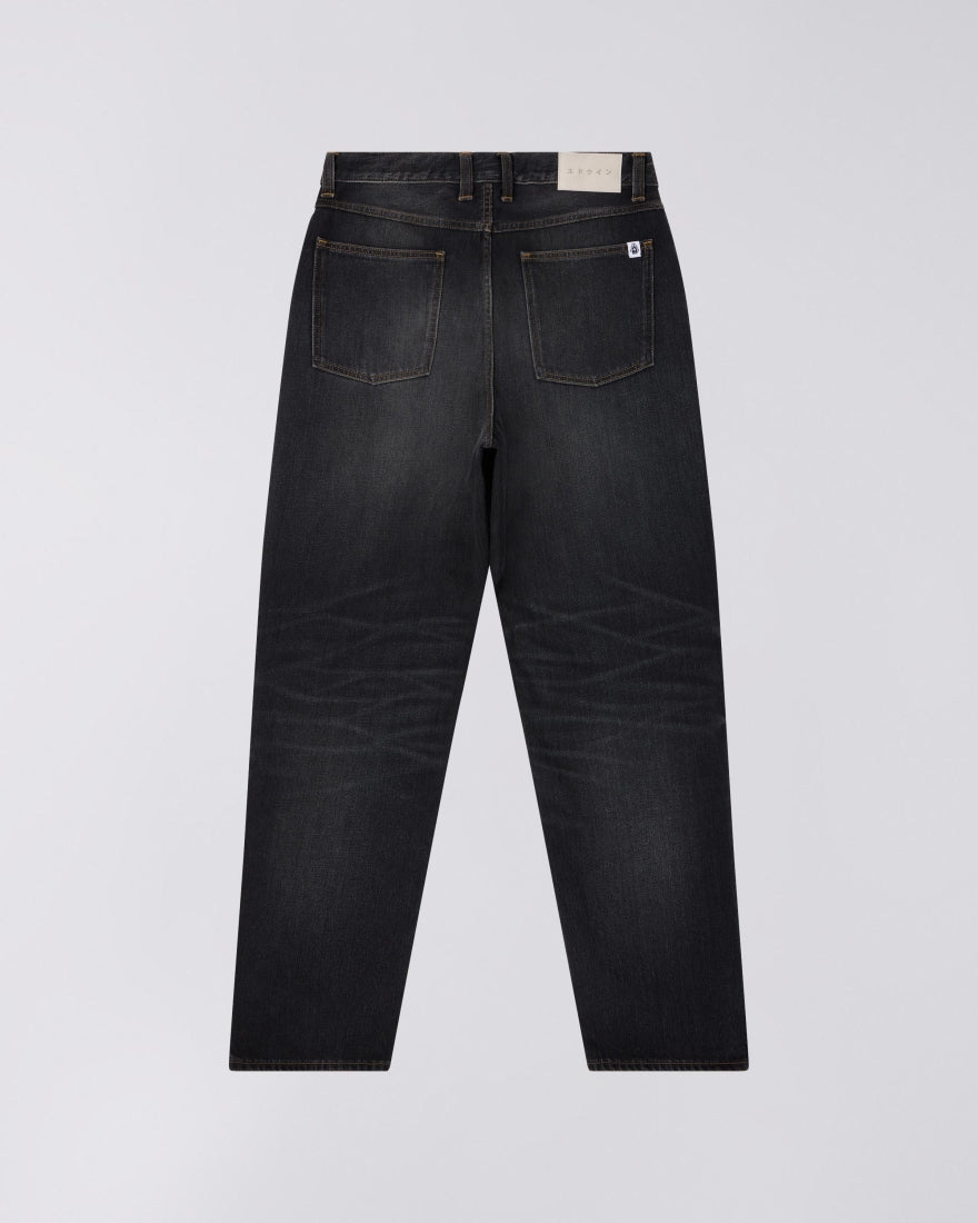 DENIM FIT MORBIDO IN COTONE NERO