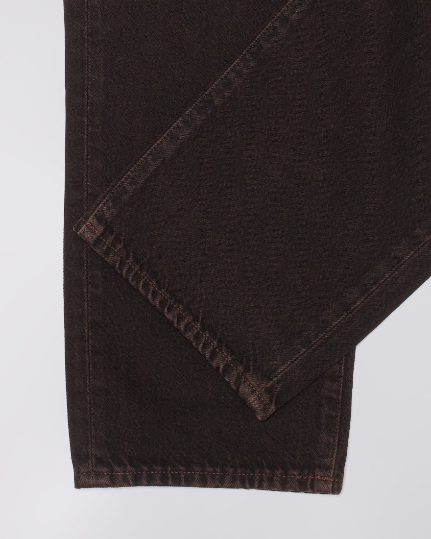 DENIM FIT AFFUSOLATO IN COTONE COFFEE BEAN OVERDYED