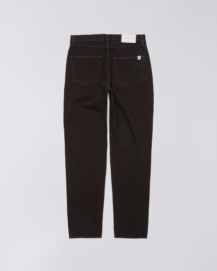DENIM FIT AFFUSOLATO IN COTONE COFFEE BEAN OVERDYED