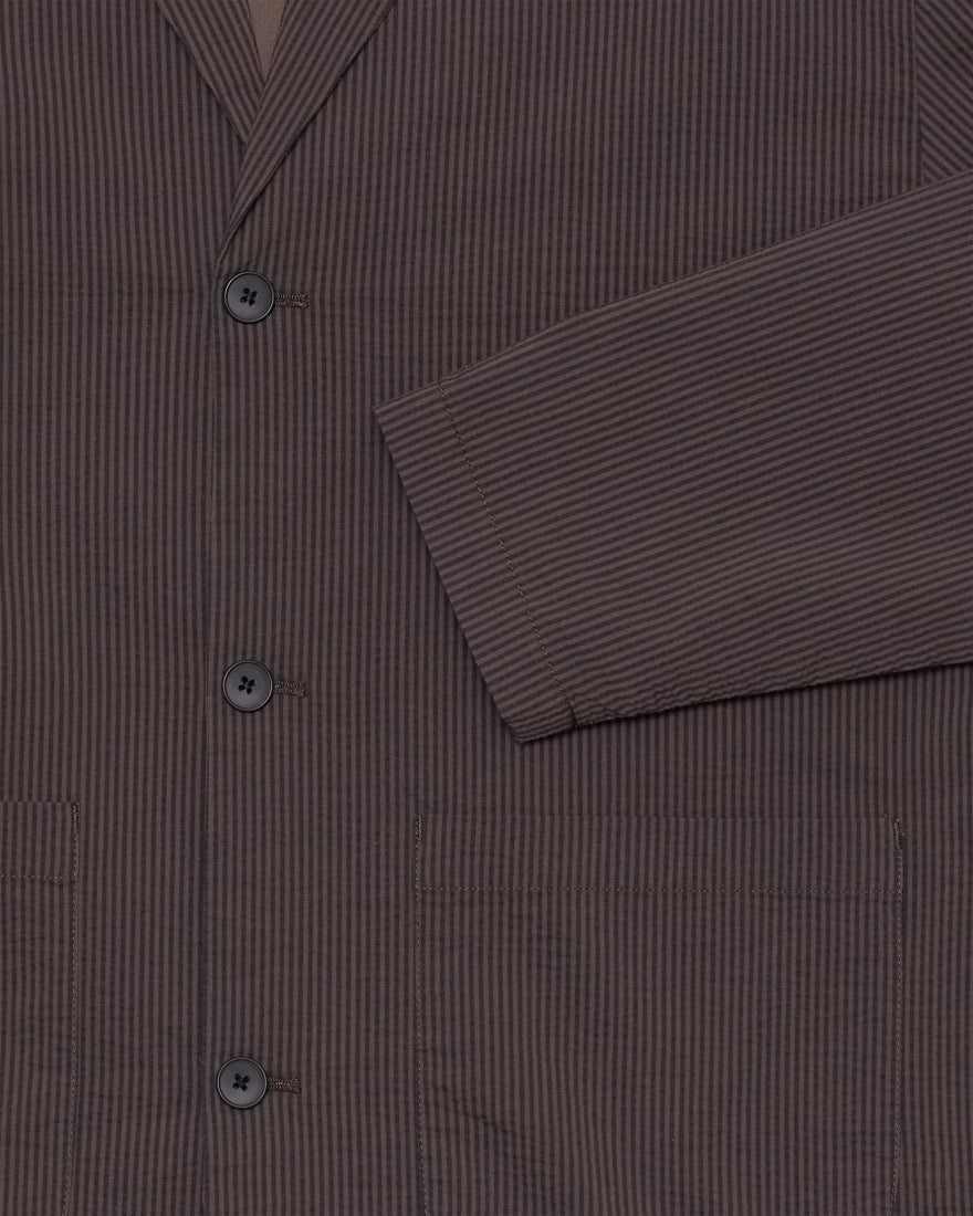 BLAZER EDISON IN CHICCO DI CAFFÈ E NERO
