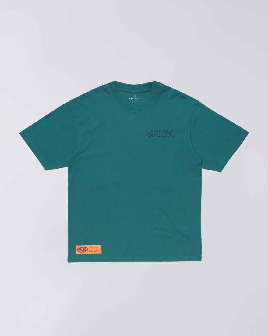 T-SHIRT SPIRAL SIGHS IN COTONE MEDITERRANEA