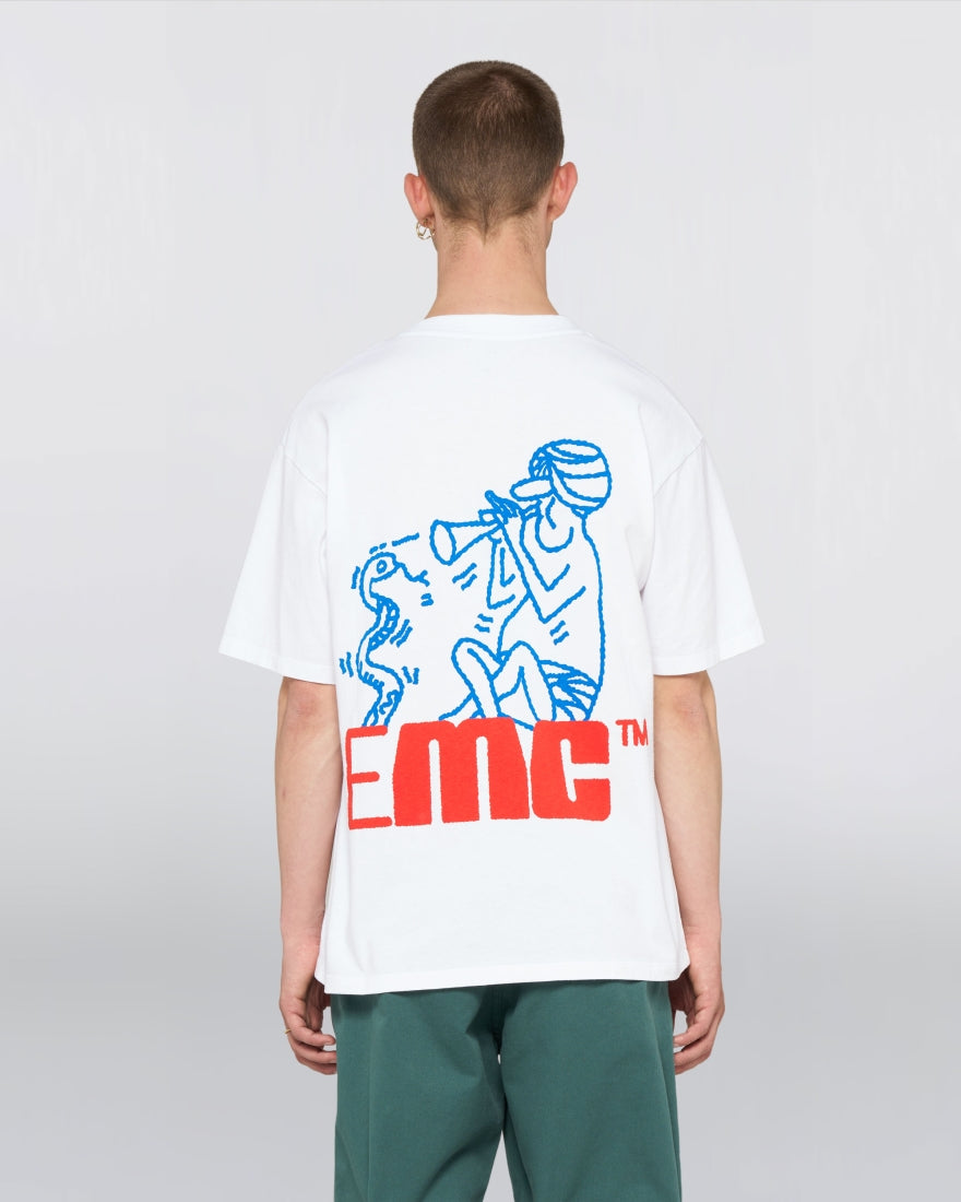 T-SHIRT CHARMER IN COTONE BIANCA