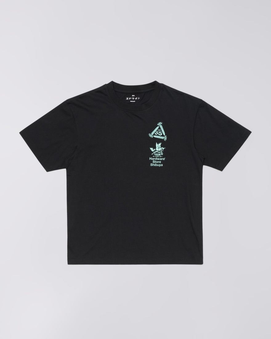 T-SHIRT SHIBUYA IN COTONE NERA