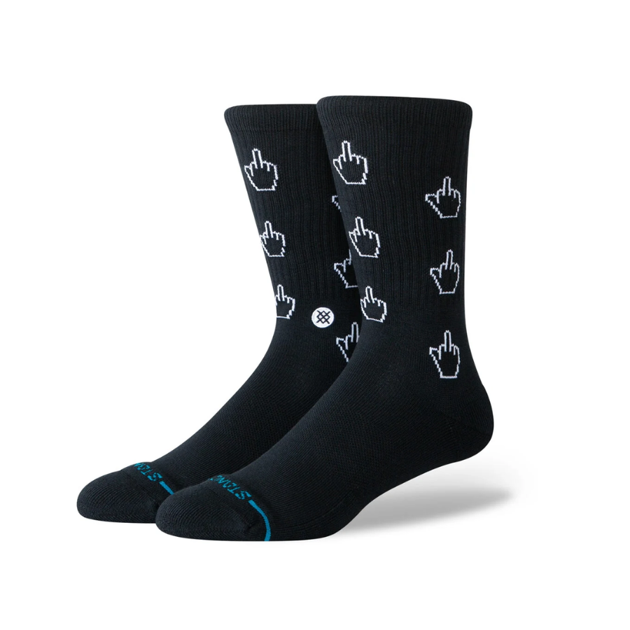CALZINI CURSOR IN COTONE NERO