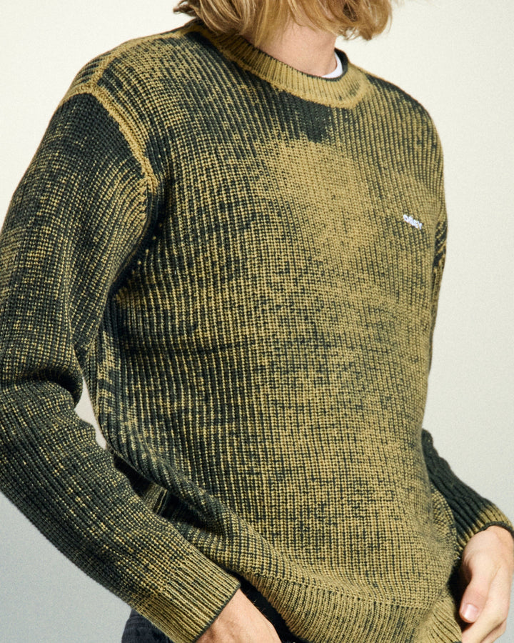 OBEY - SPRAY EFFECT SWEATER