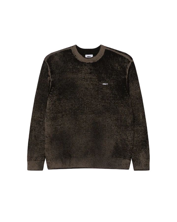 OBEY - SPRAY EFFECT SWEATER
