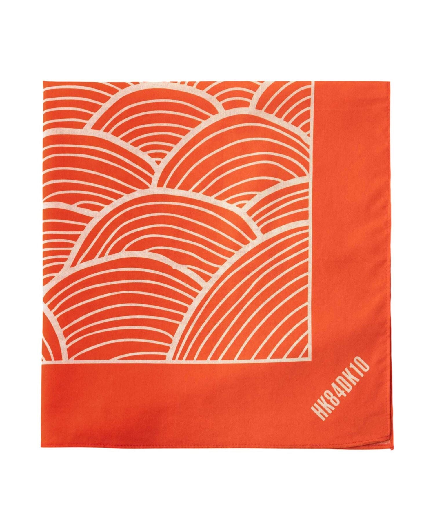 SCIARPA NOODLE IN COTONE ROSSO