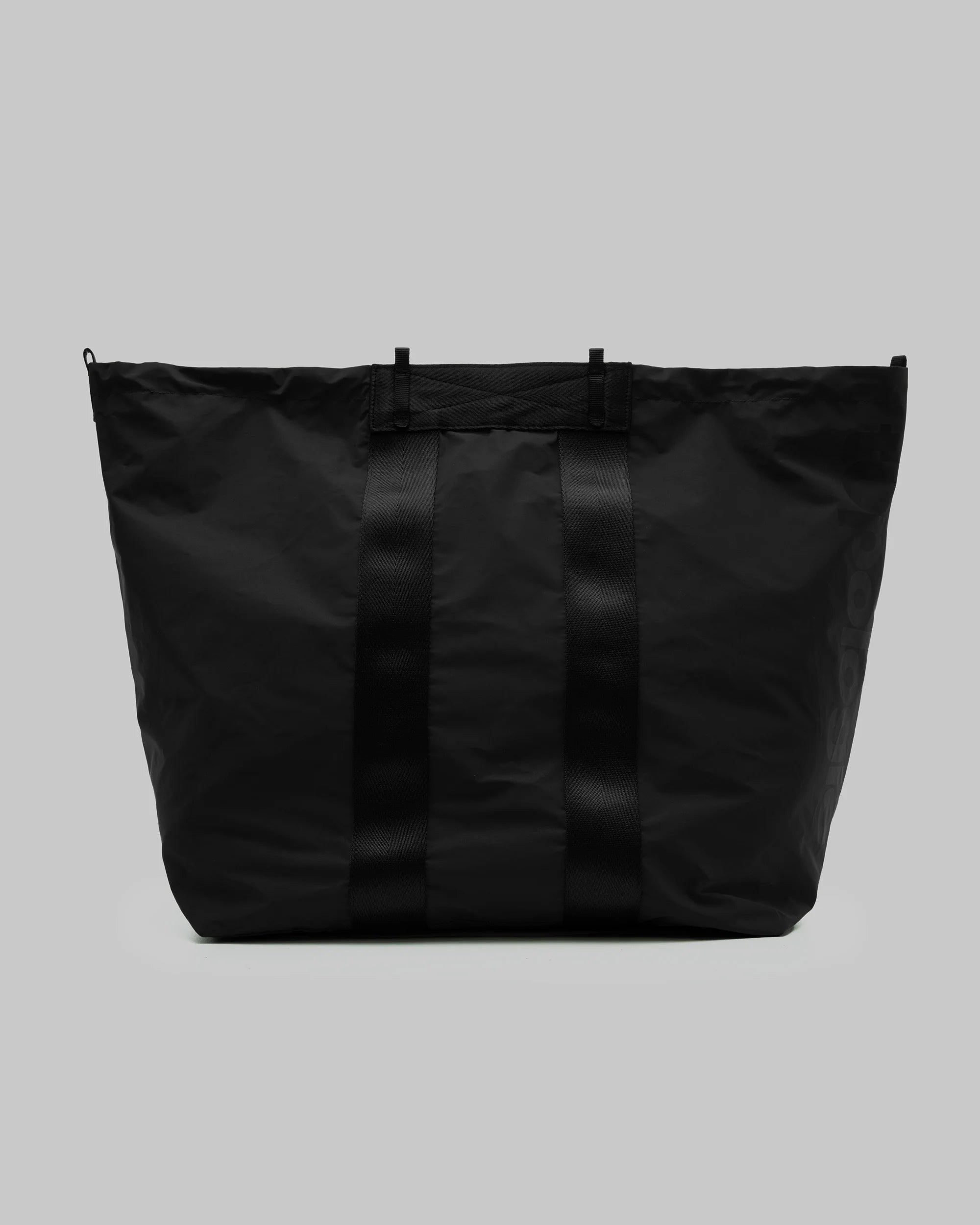 SUMMIT TOTE GRANDE NERO TECH SATEEN