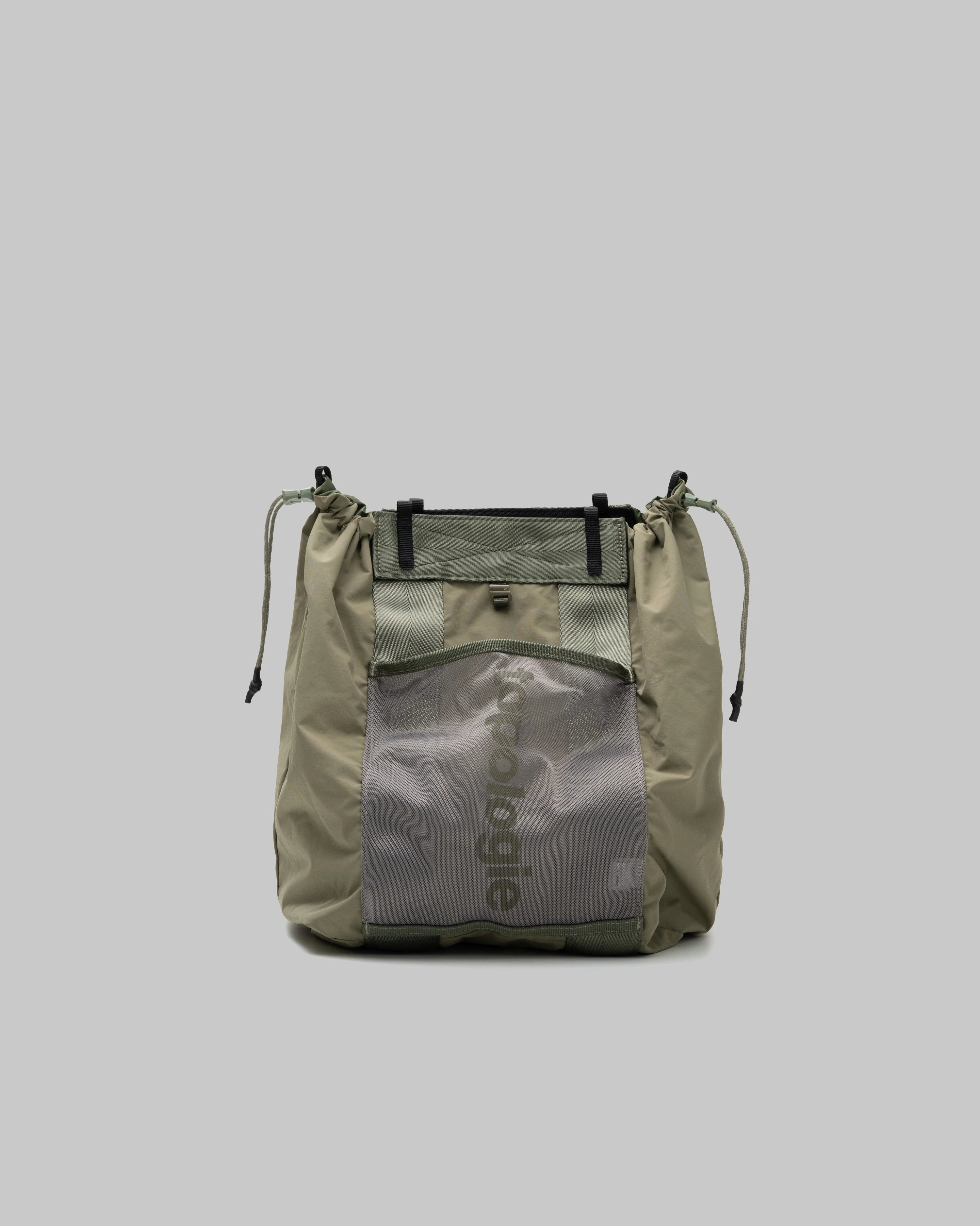 TOPOLOGIE - SUMMIT TOTE MEDIUM DEEP FOREST WASHED NYLON