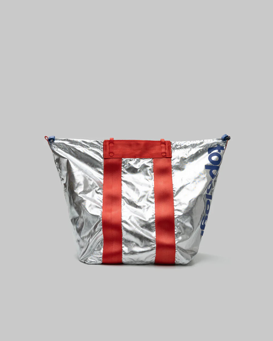 TOPOLOGIE - SUMMIT TOTE MEDIUM SATELLITE METALLIC