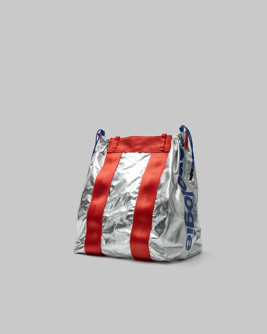 TOPOLOGIE - SUMMIT TOTE MEDIUM SATELLITE METALLIC