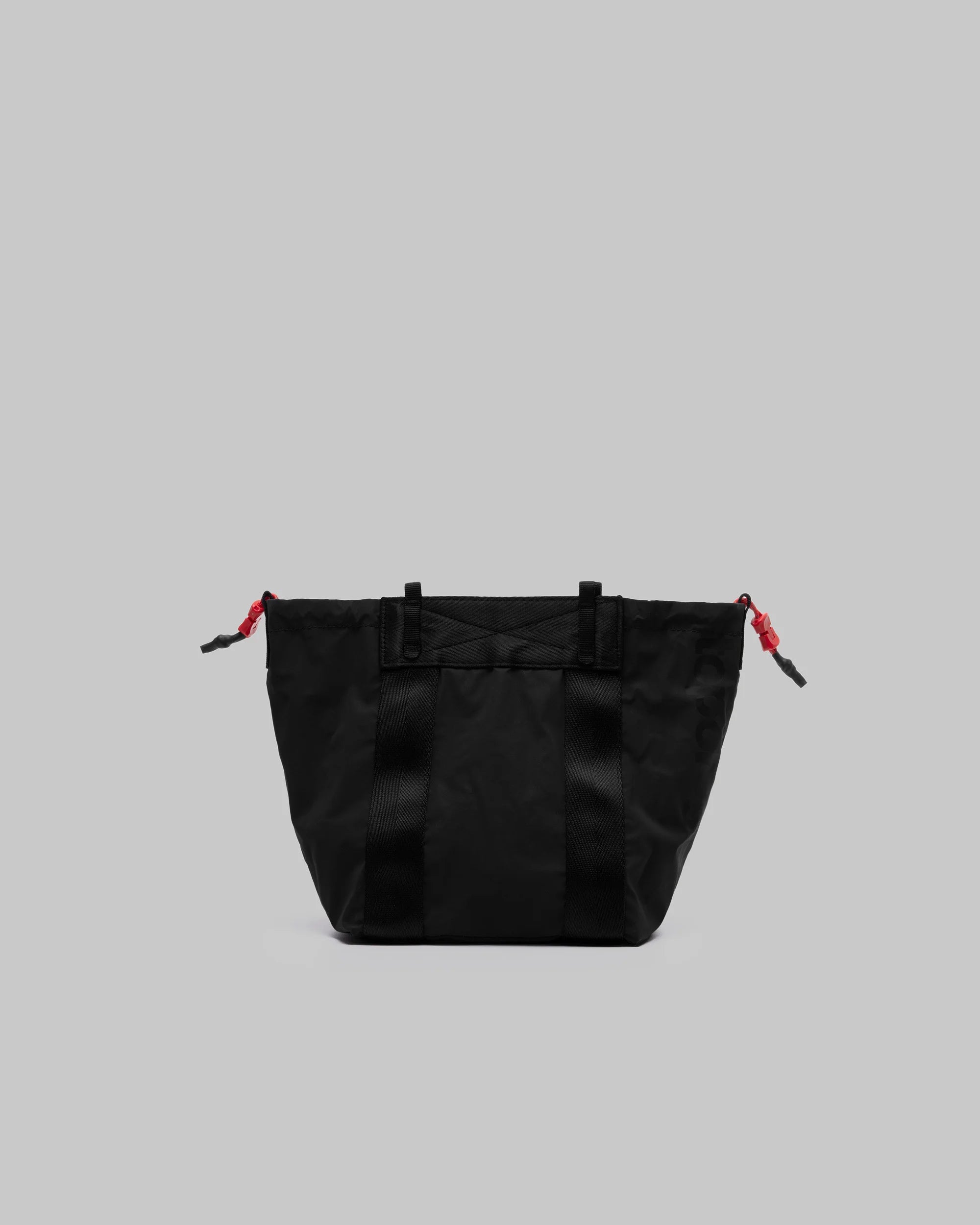 TOPOLOGIE - SUMMIT TOTE SMALL BLACK TECH SATEEN