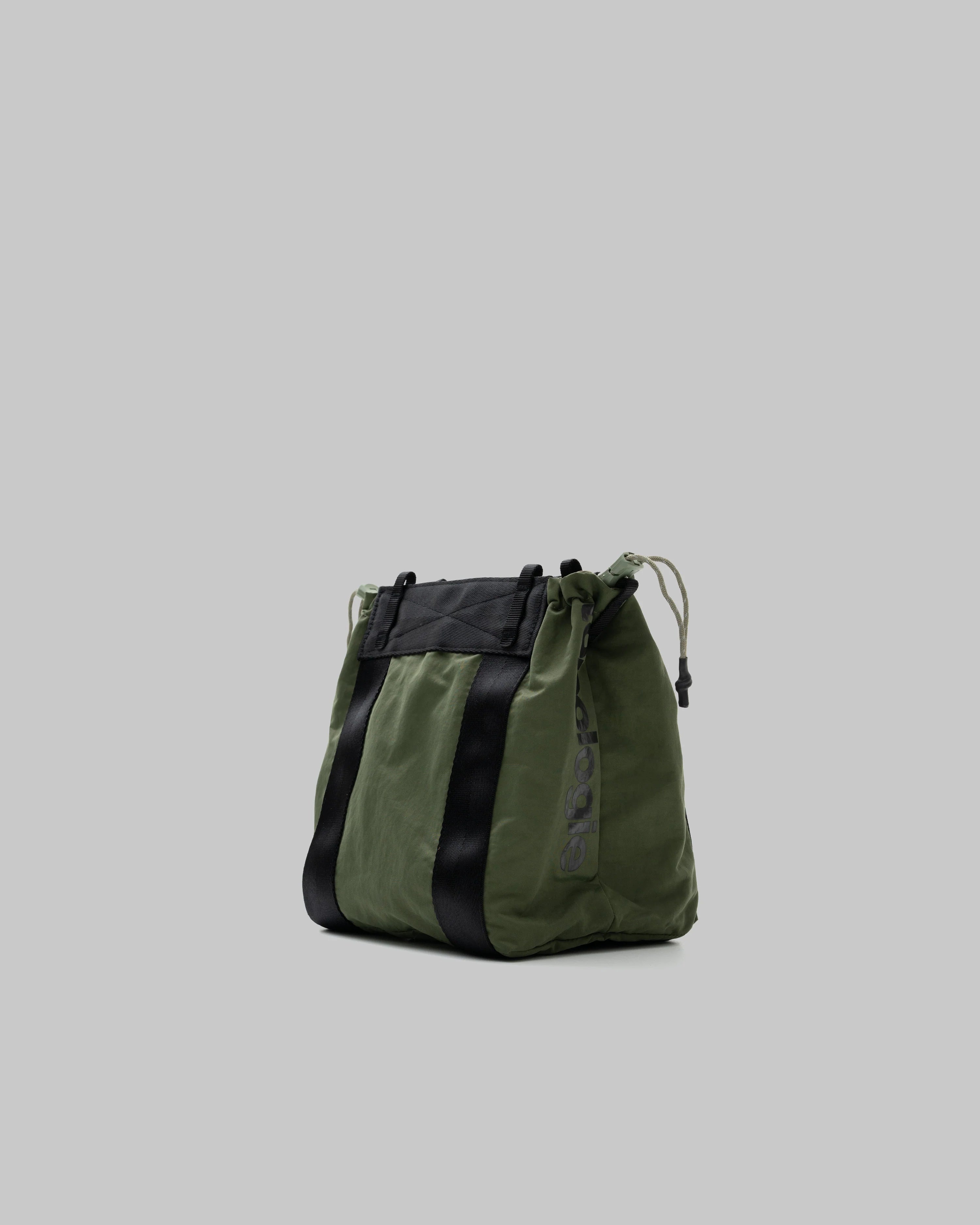 TOPOLOGIE - SUMMIT TOTE SMALL DEEP FOREST WASHED NYLON