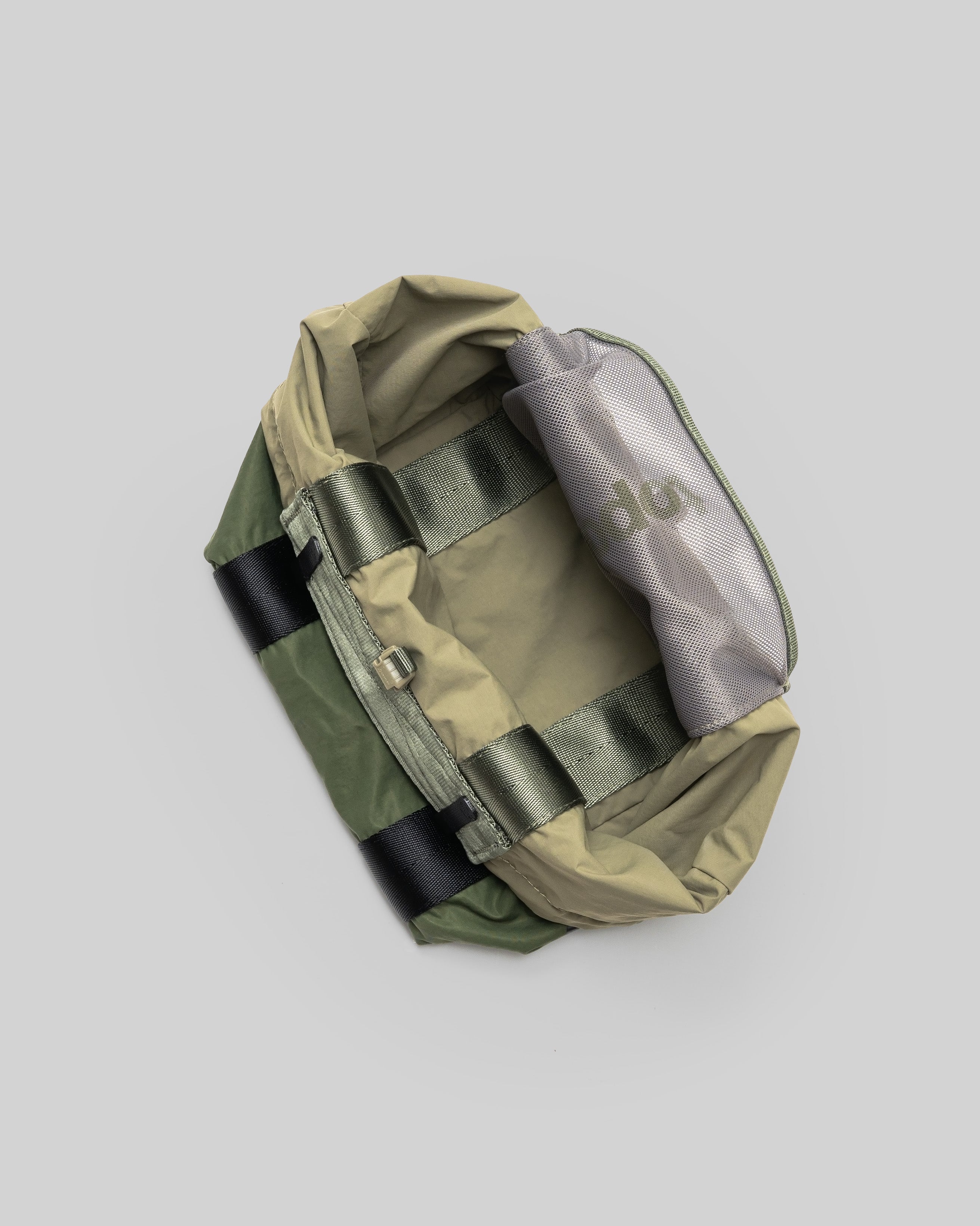 TOPOLOGIE - SUMMIT TOTE SMALL DEEP FOREST WASHED NYLON