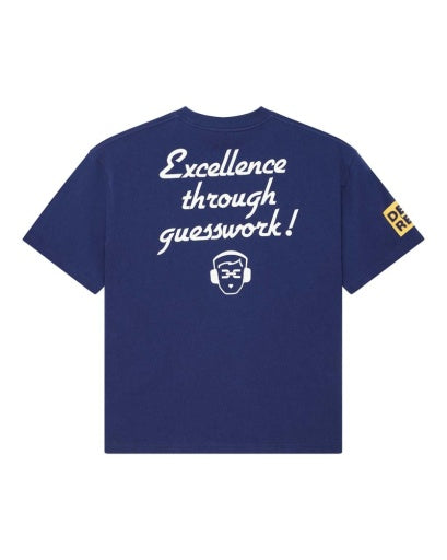 T-SHIRT IN COTONE RICICLATO PESANTE BLU