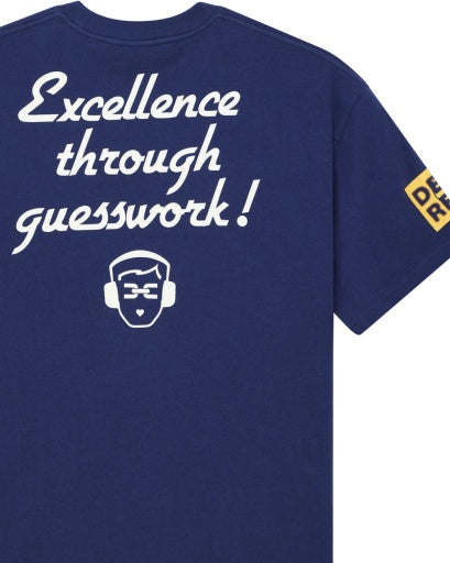 T-SHIRT IN COTONE RICICLATO PESANTE BLU
